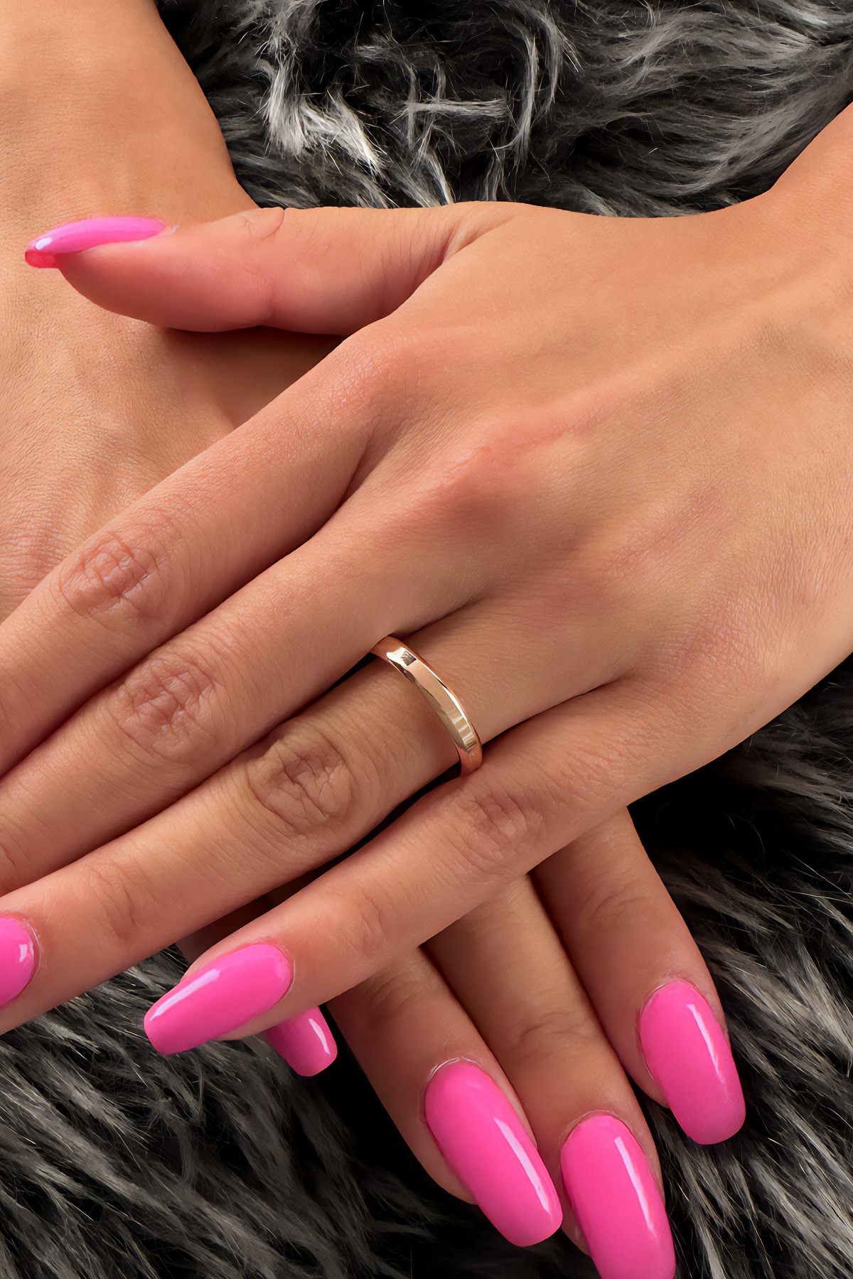 14 Ayar Altın 3,10mm Kadın Köşeli Alyans - Fiyonk Kuyumculuk (1)