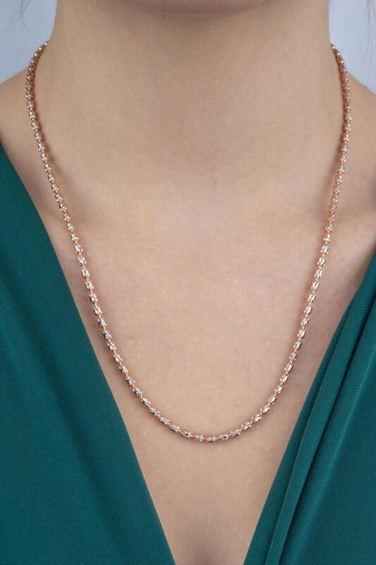 14 Ayar Altın Adelle Kolye - Fiyonk Kuyumculuk