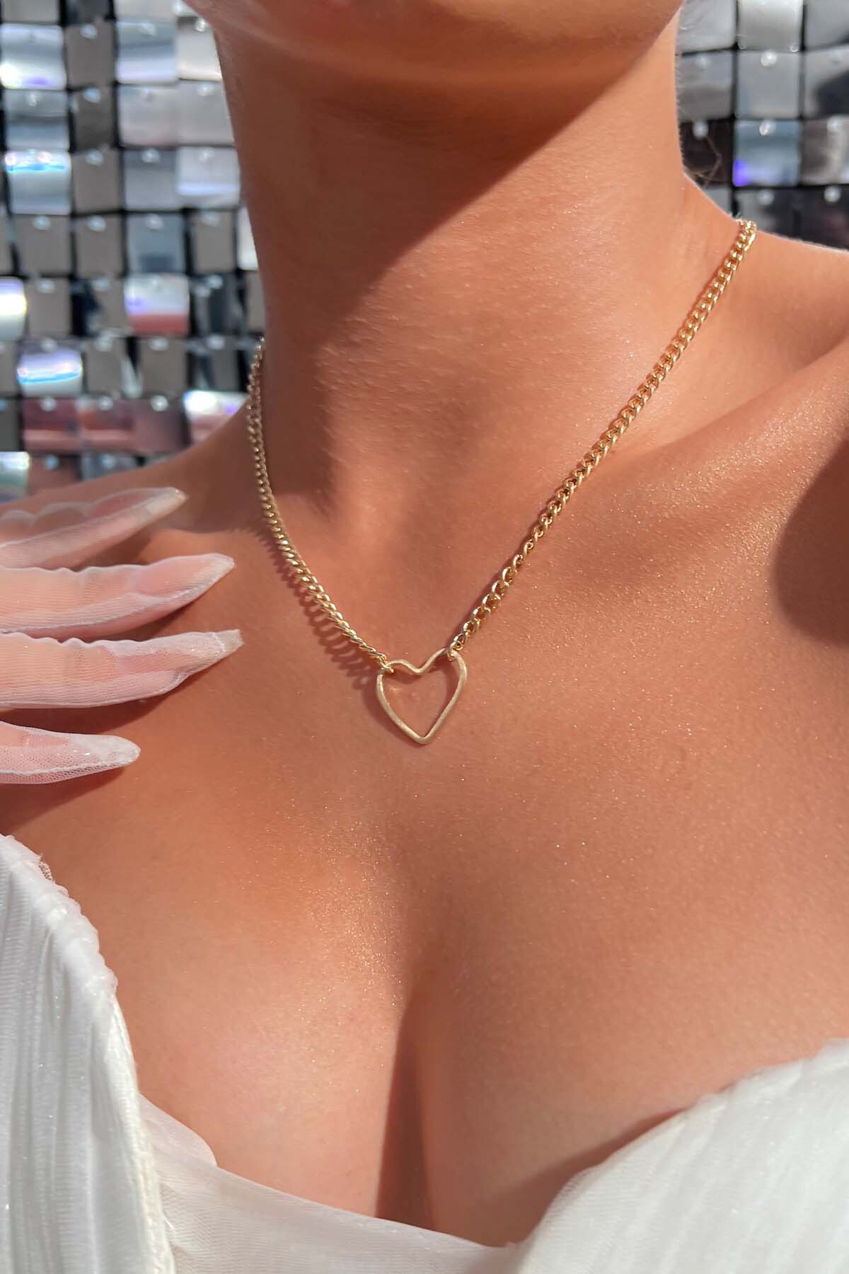 14 Ayar Altın Anteros Işıltısı Kolye (Doya Doya Moda 14. Hafta Ödülü) - Fiyonk Kuyumculuk (1)