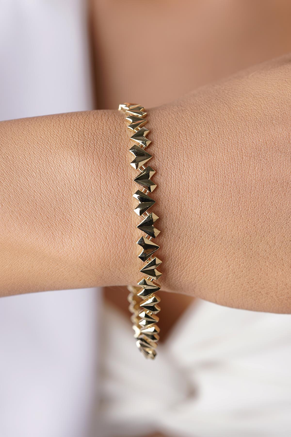 14 Ayar Altın Arabella Bileklik - Fiyonk Kuyumculuk (1)