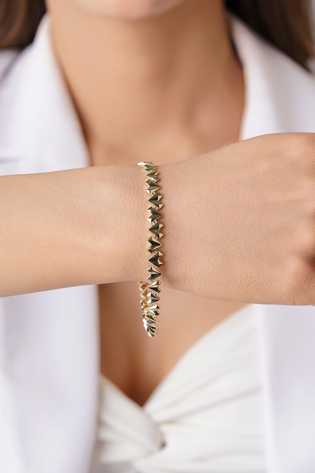 14 Ayar Altın Arabella Bileklik - Fiyonk Kuyumculuk (1)