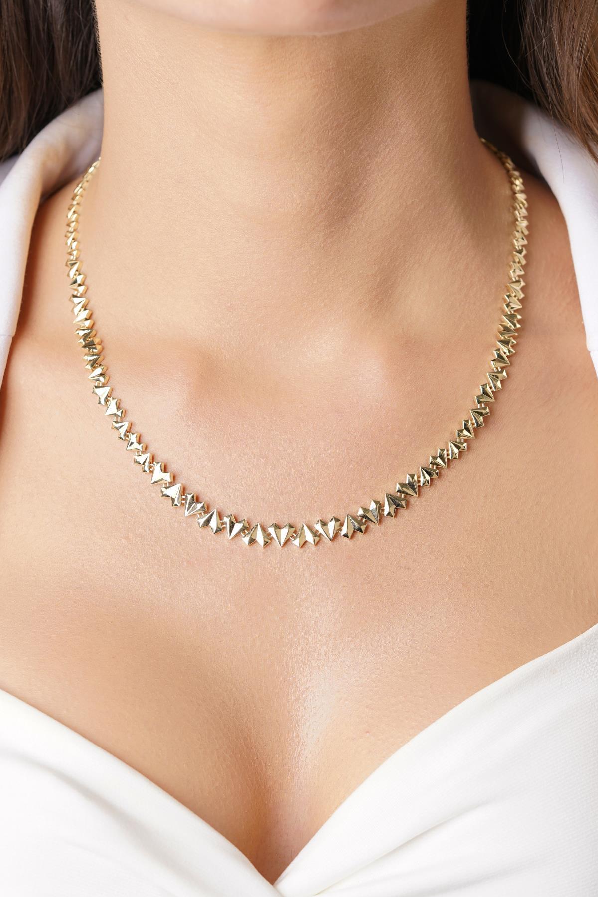 14 Ayar Altın Arabella Kolye - Fiyonk Kuyumculuk (1)