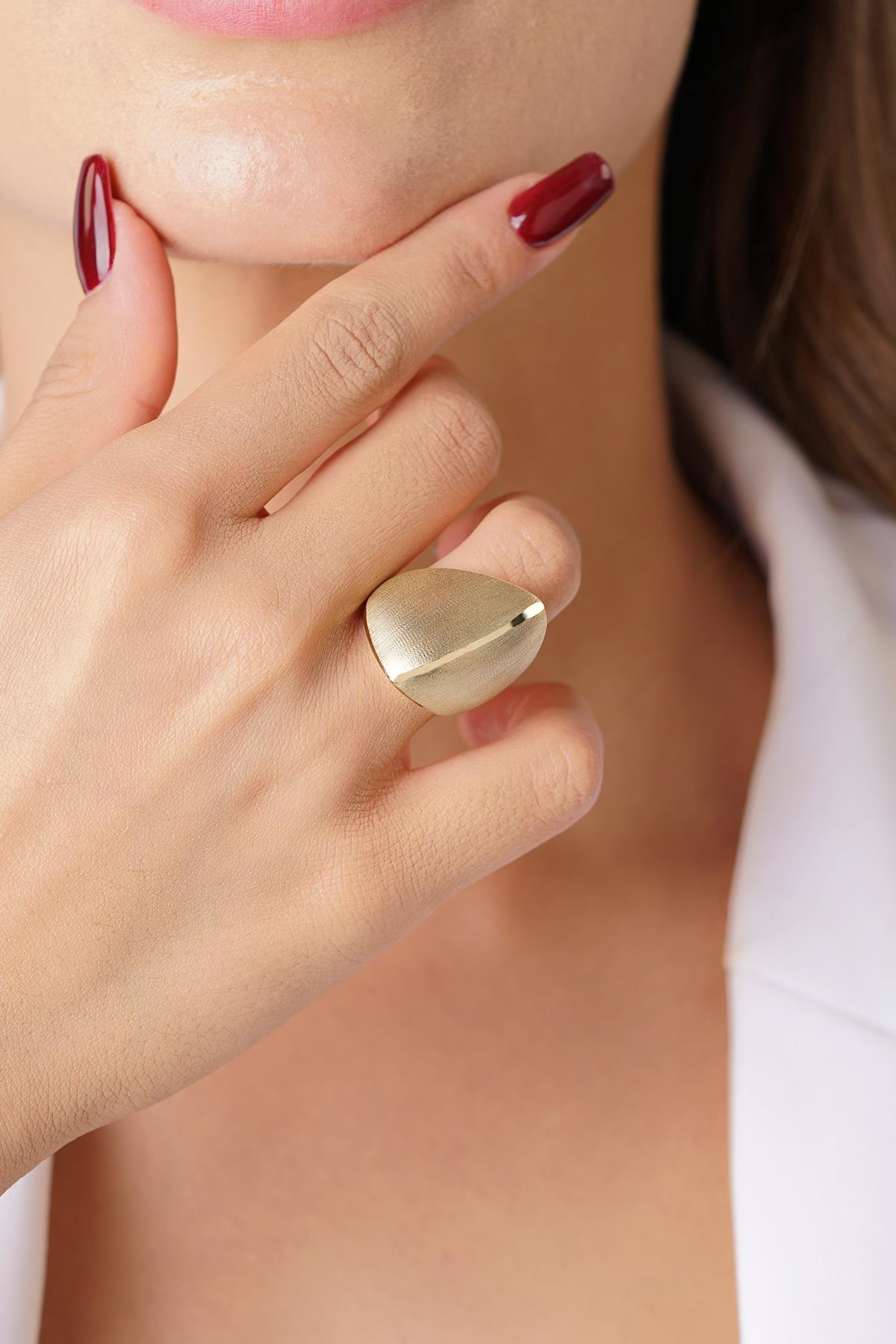 14 Ayar Altın Arina Yüzük - Fiyonk Kuyumculuk (1)