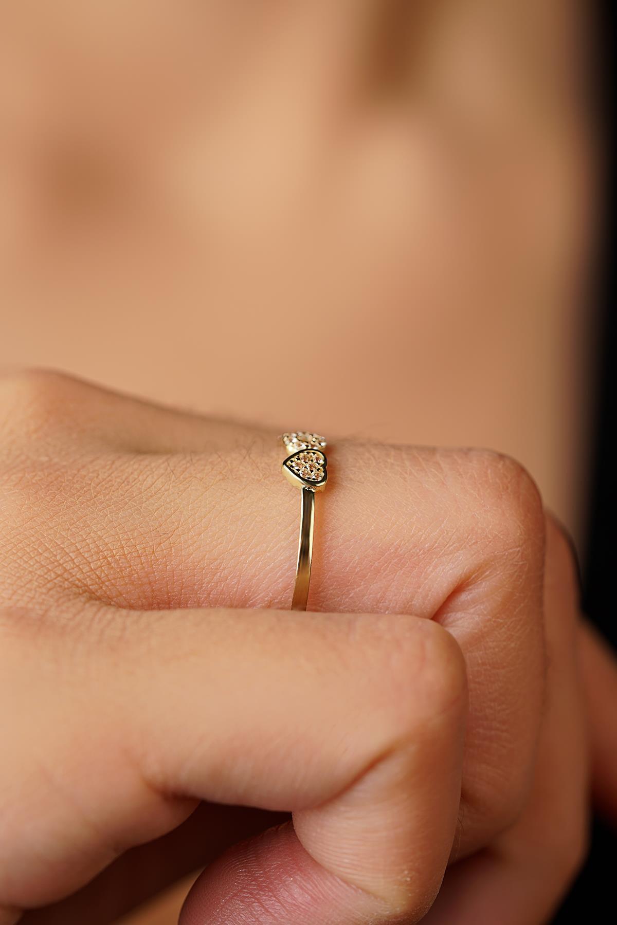 14 Ayar Altın Aşkın Sonsuzu Yüzük - Fiyonk Kuyumculuk (1)