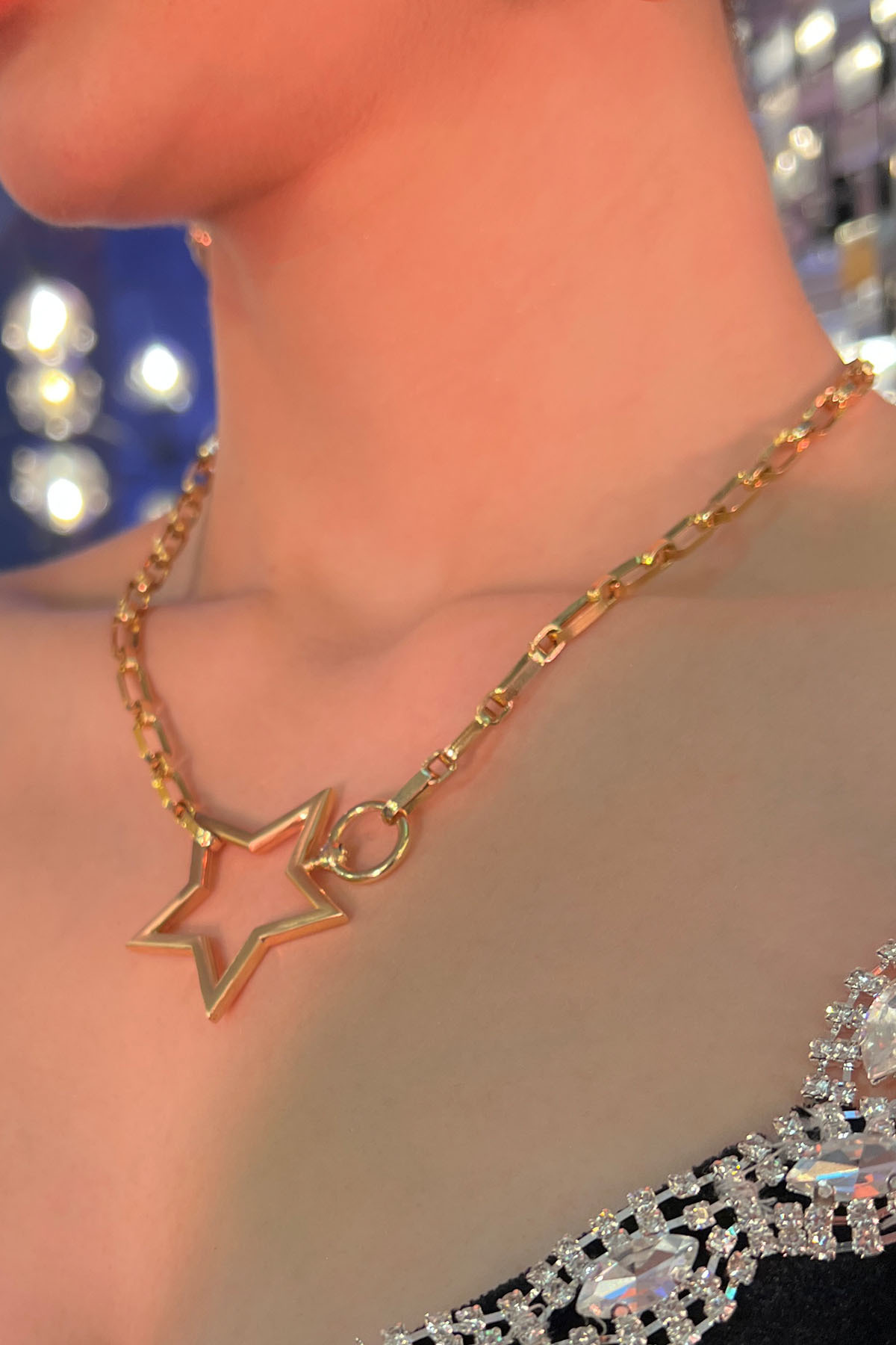 14 Ayar Altın Asteria Işığı Kolye (Doya Doya Moda 28. Hafta Final Ödülü) - Fiyonk Kuyumculuk (1)