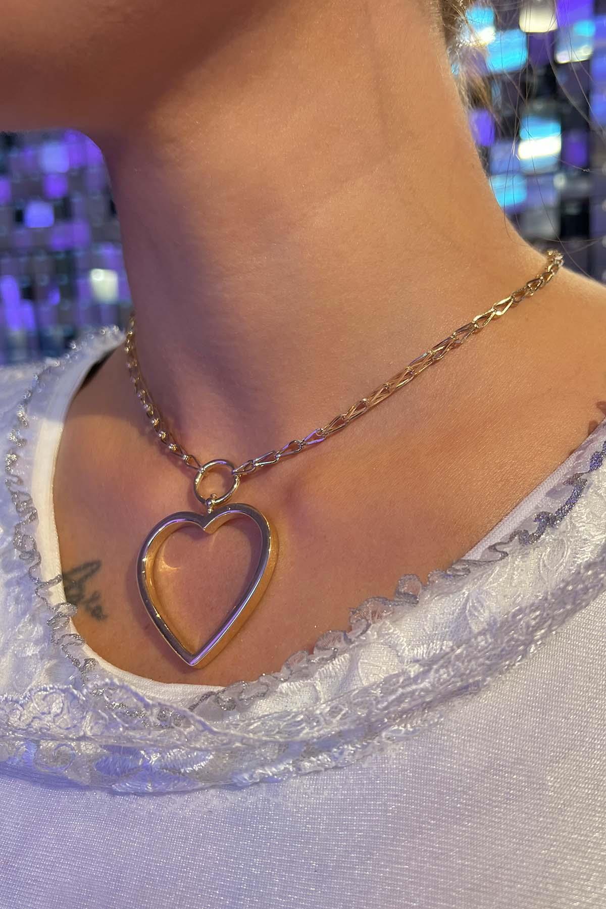 14 Ayar Altın Bella Kolye (Doya Doya Moda 11. Hafta Ödülü) - Fiyonk Kuyumculuk (1)