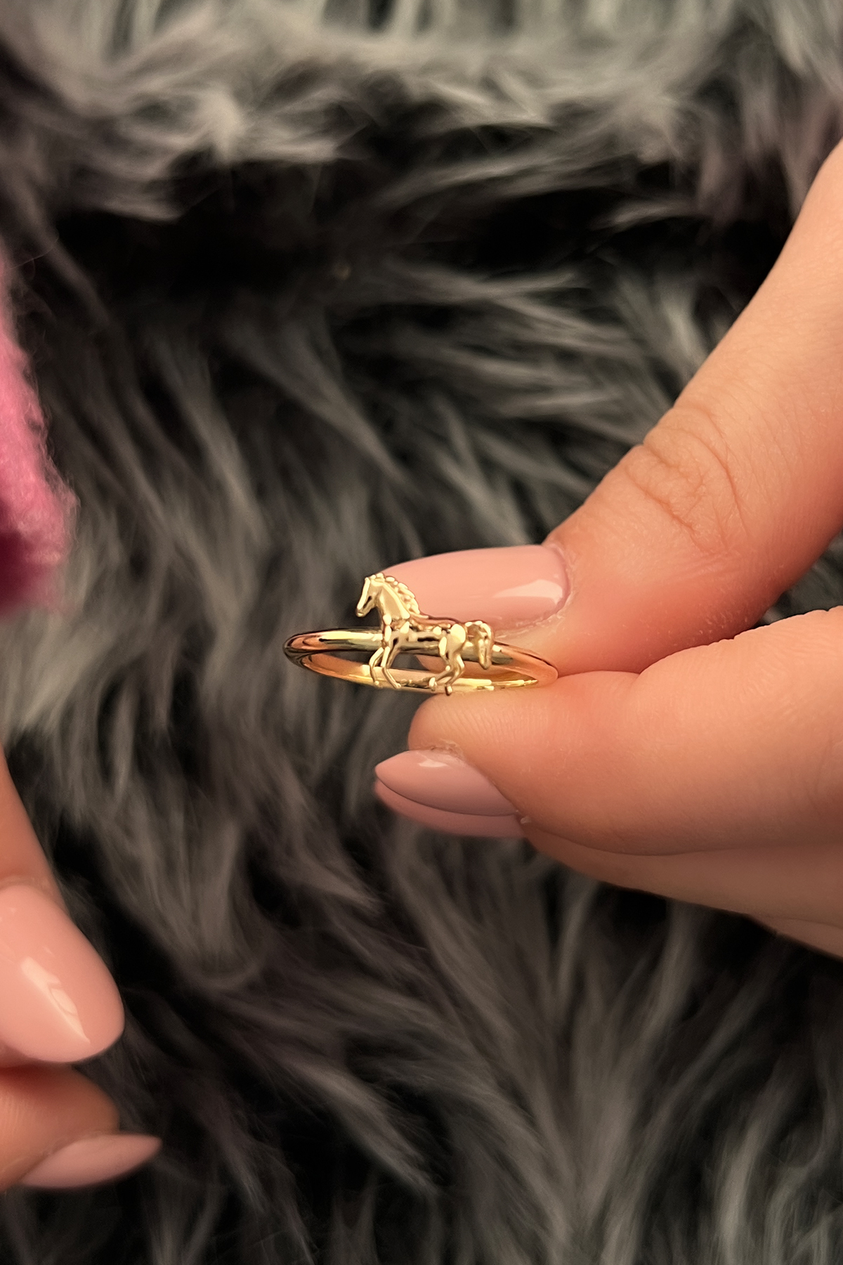 14 Ayar Altın Boldy Yüzük - Fiyonk Kuyumculuk (1)