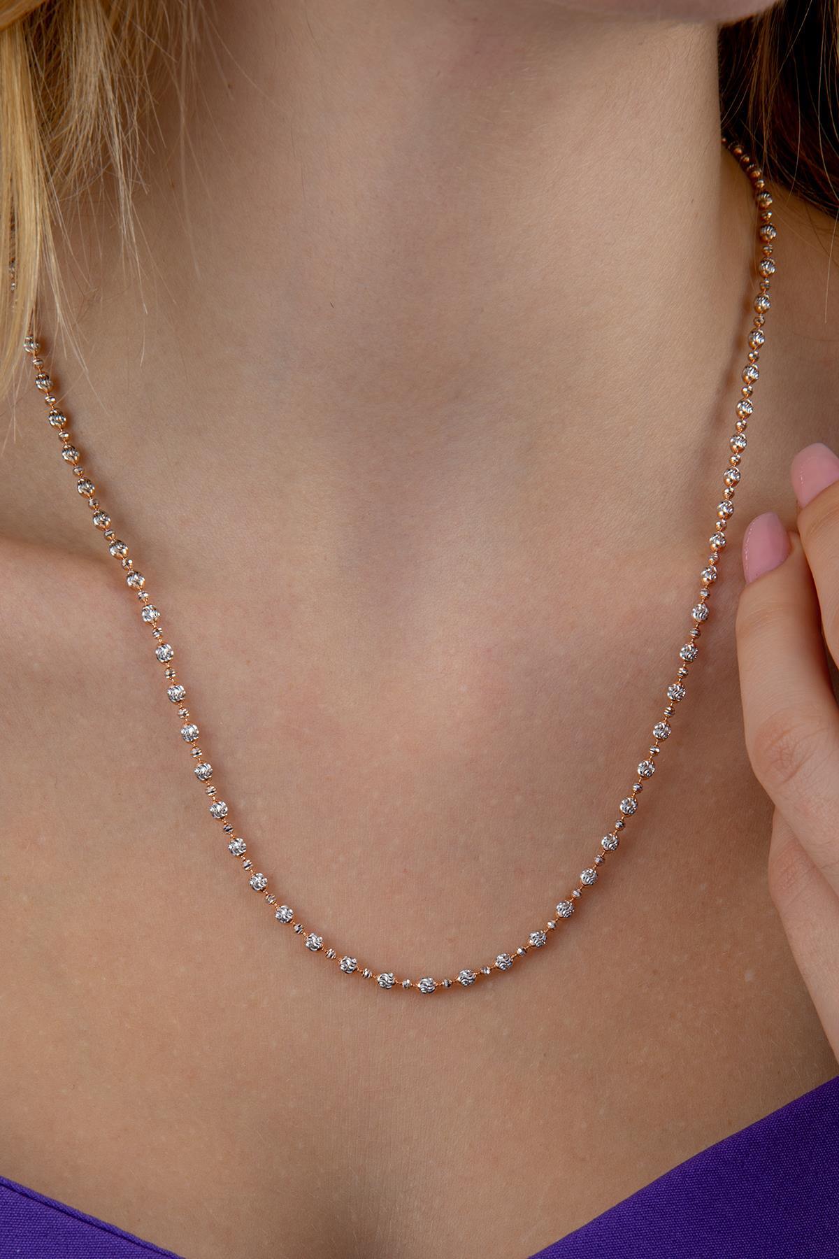 14 Ayar Altın Catherine Luxury Kolye - Fiyonk Kuyumculuk (1)