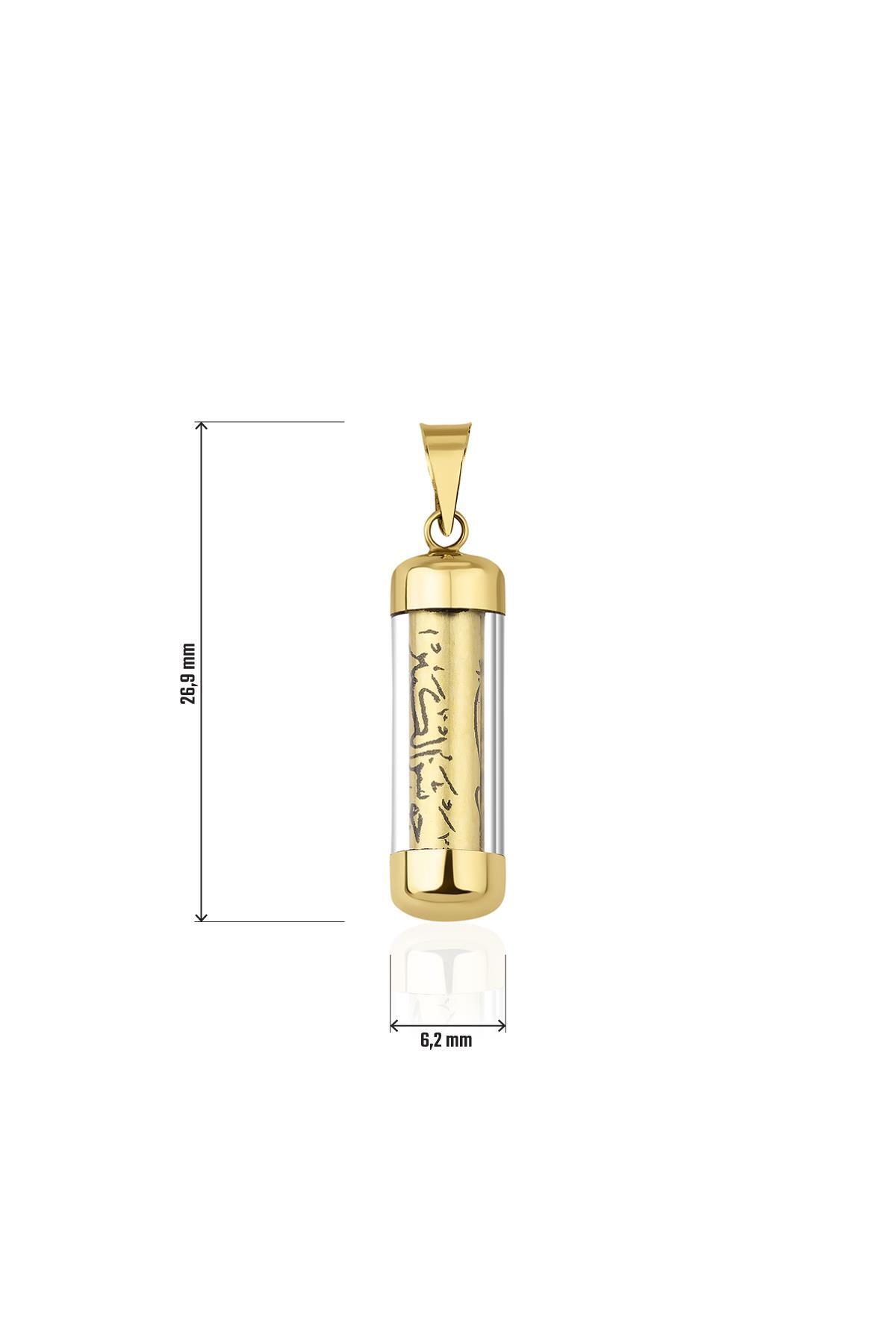 14 Ayar Altın Cevşen Kolye Ucu - Fiyonk Kuyumculuk (1)