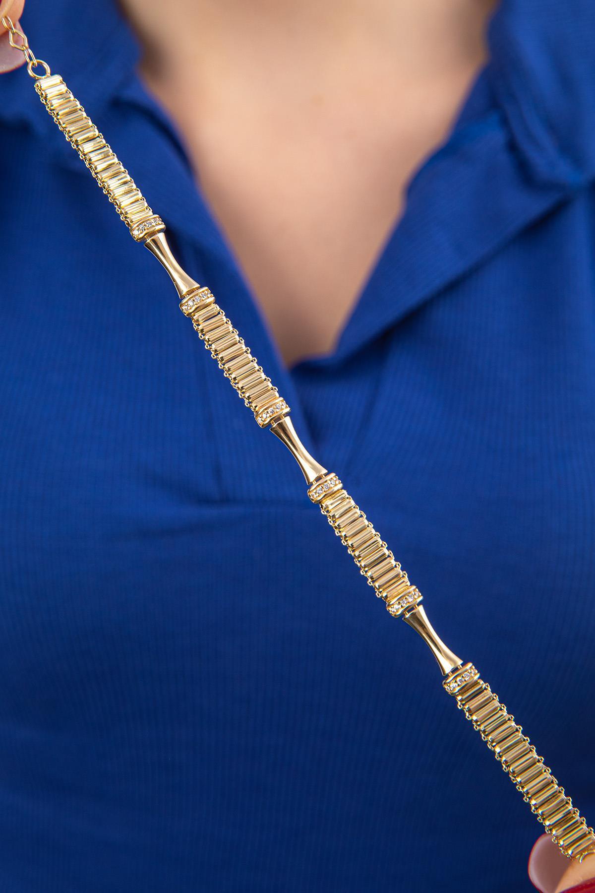 14 Ayar Altın Clara Bileklik - Fiyonk Kuyumculuk (1)