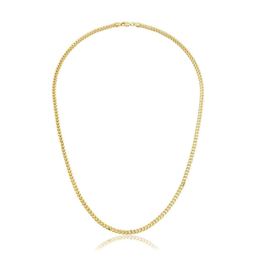 14 Ayar Altın Franco Zincir Kolye