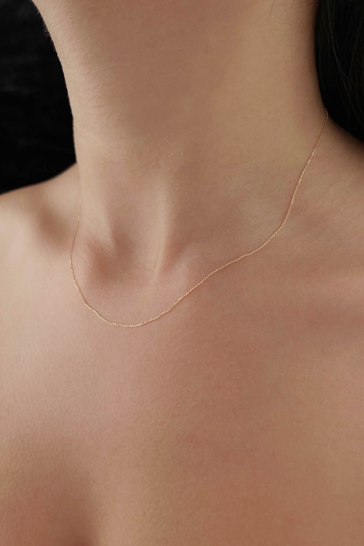 14 Ayar Altın Forse Zincir 0,70 mm (20F) - Fiyonk Kuyumculuk (1)