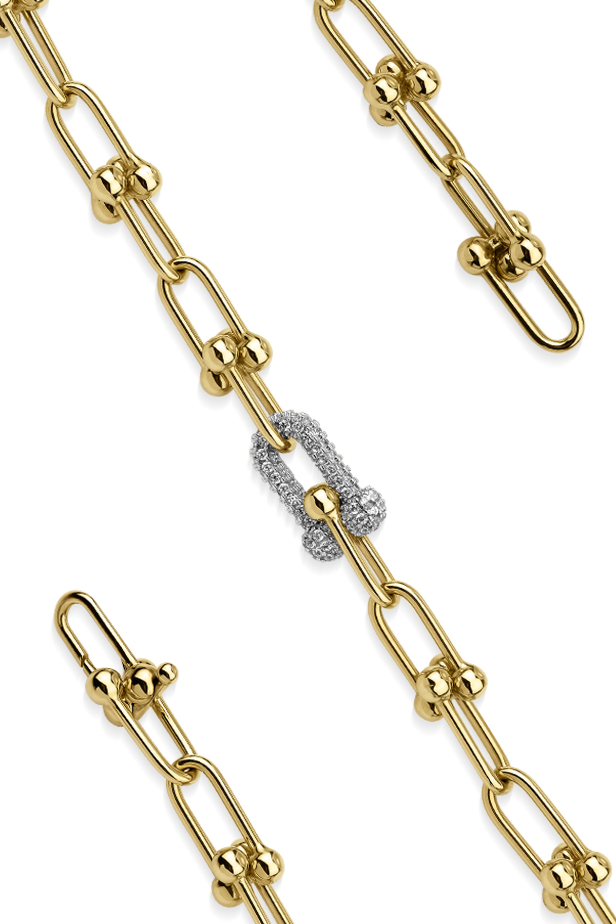 14 Ayar Altın İnce Topcuk Ataç Bileklik - Fiyonk Kuyumculuk