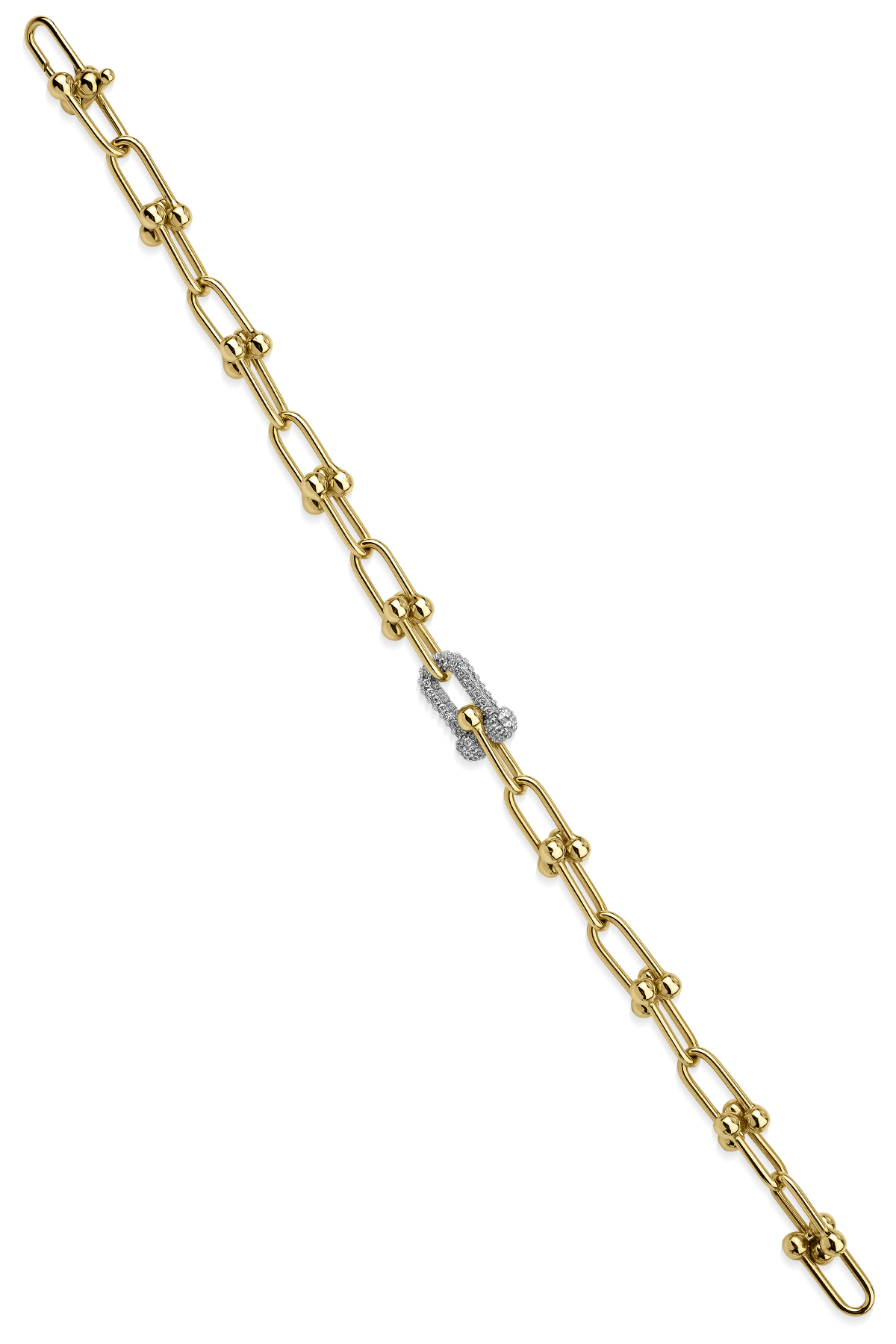 14 Ayar Altın İnce Topcuk Ataç Bileklik - Fiyonk Kuyumculuk (1)