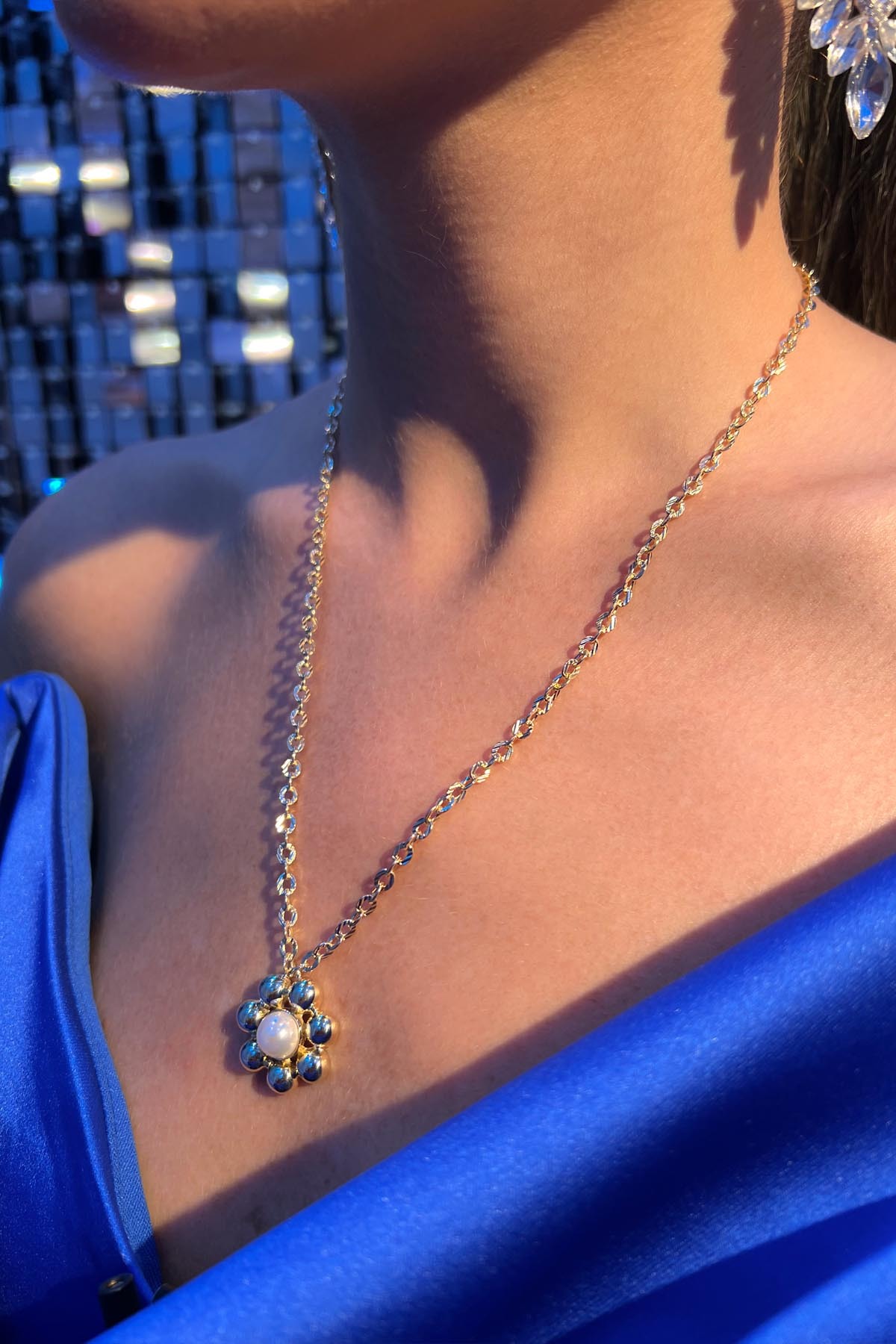 14 Ayar Altın İnci Detaylı Hera Kolye (Doya Doya Moda 15. Hafta Ödülü) - Fiyonk Kuyumculuk (1)