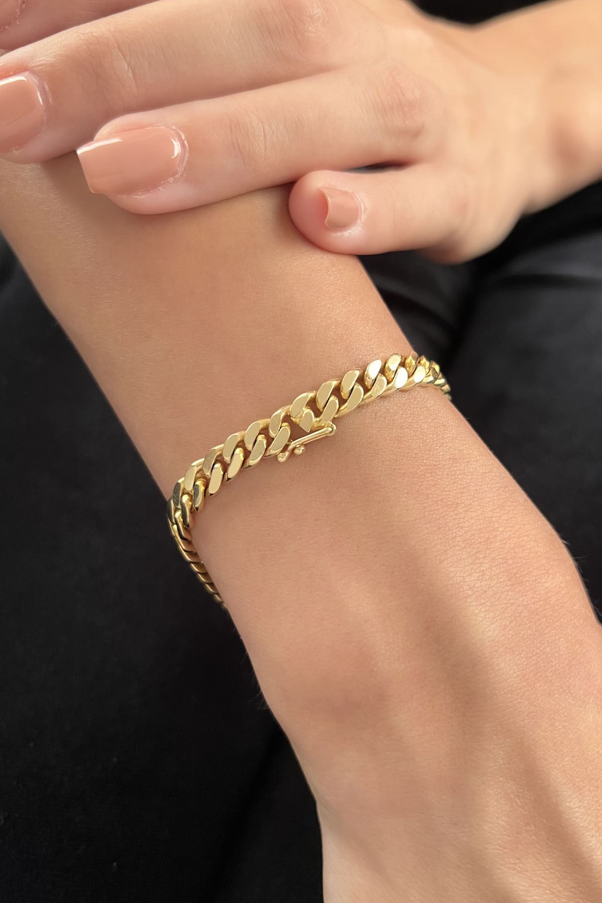 14 Ayar Altın İsimli Künye Bileklik 6,10 mm - Fiyonk Kuyumculuk (1)