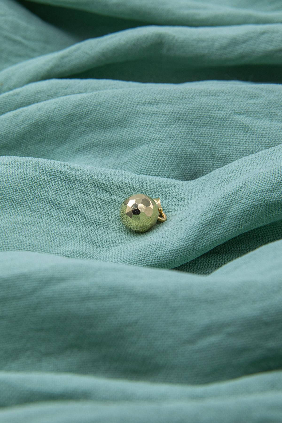 14 Ayar Altın Kalemli Orta Top Kolye Ucu - Fiyonk Kuyumculuk (1)