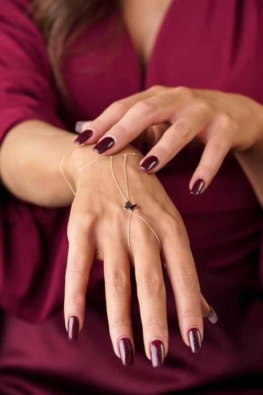 14 Ayar Altın Kelebek Şahmeran - Fiyonk Kuyumculuk