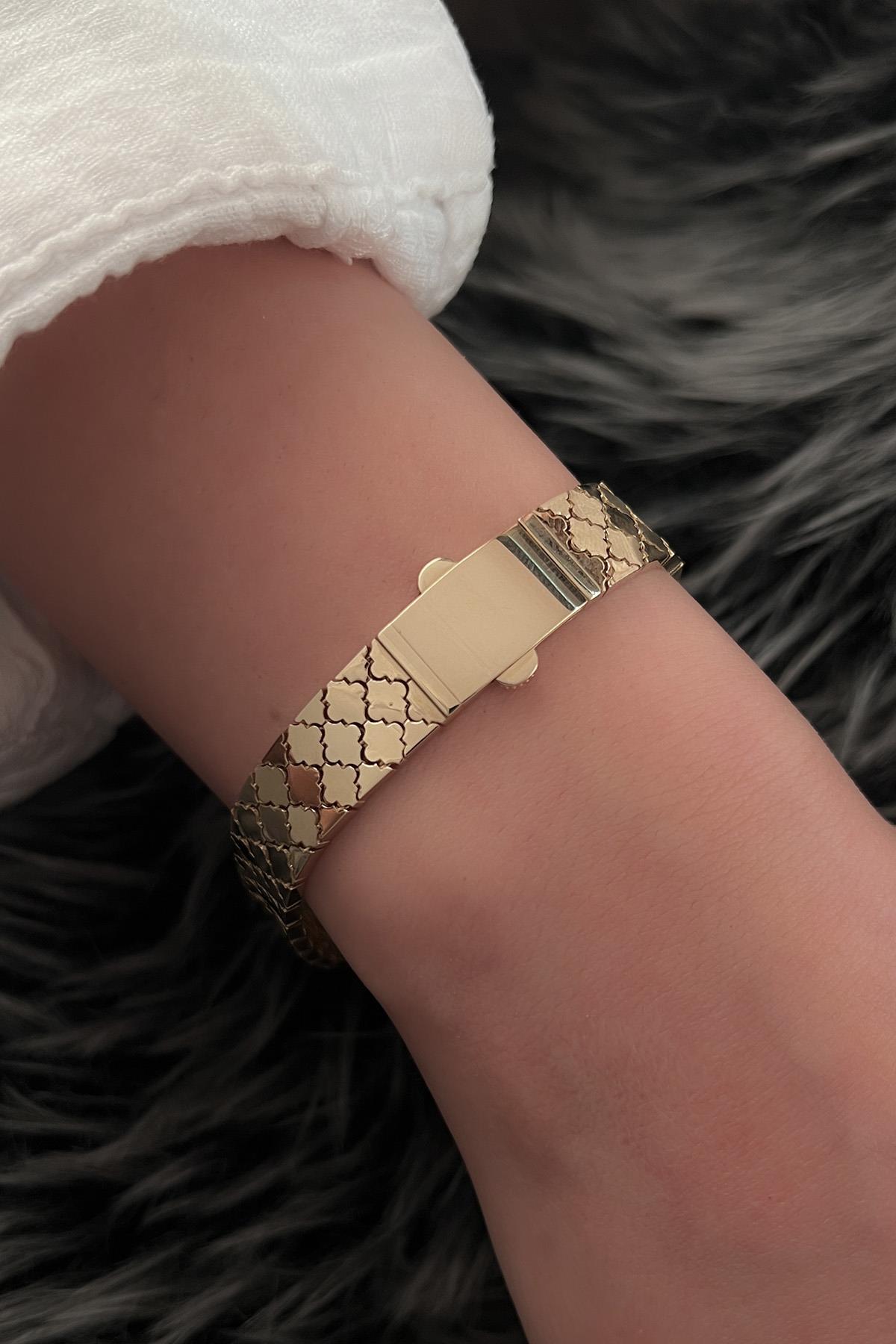 14 Ayar Altın Lara Bileklik - Fiyonk Kuyumculuk (1)