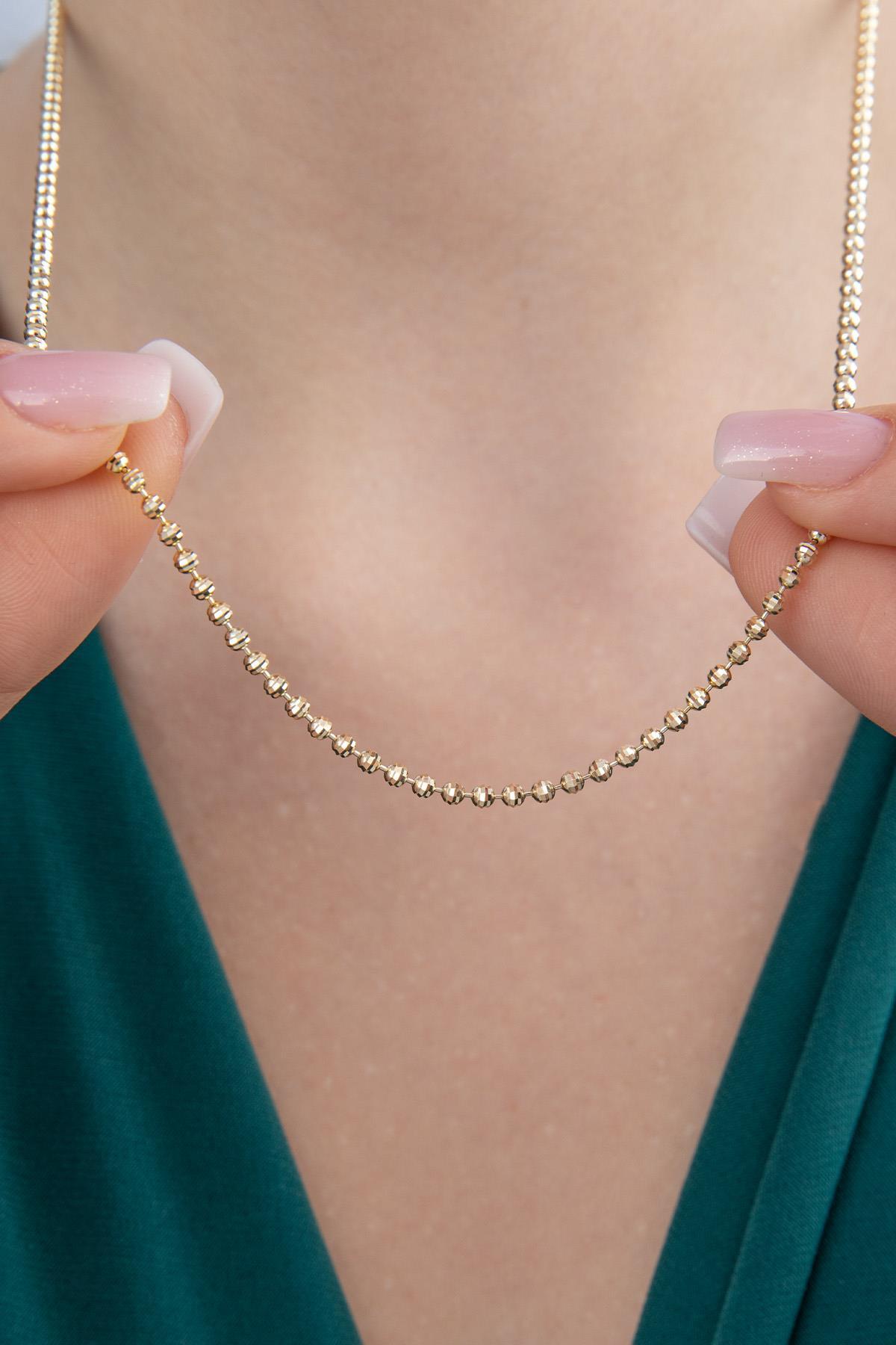 14 Ayar Altın Lena Kolye - Fiyonk Kuyumculuk (1)