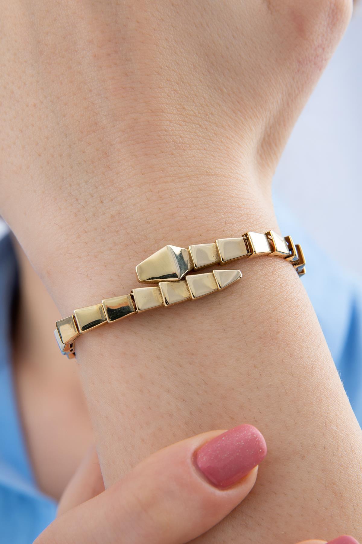 14 Ayar Altın Lunox Bileklik - Fiyonk Kuyumculuk