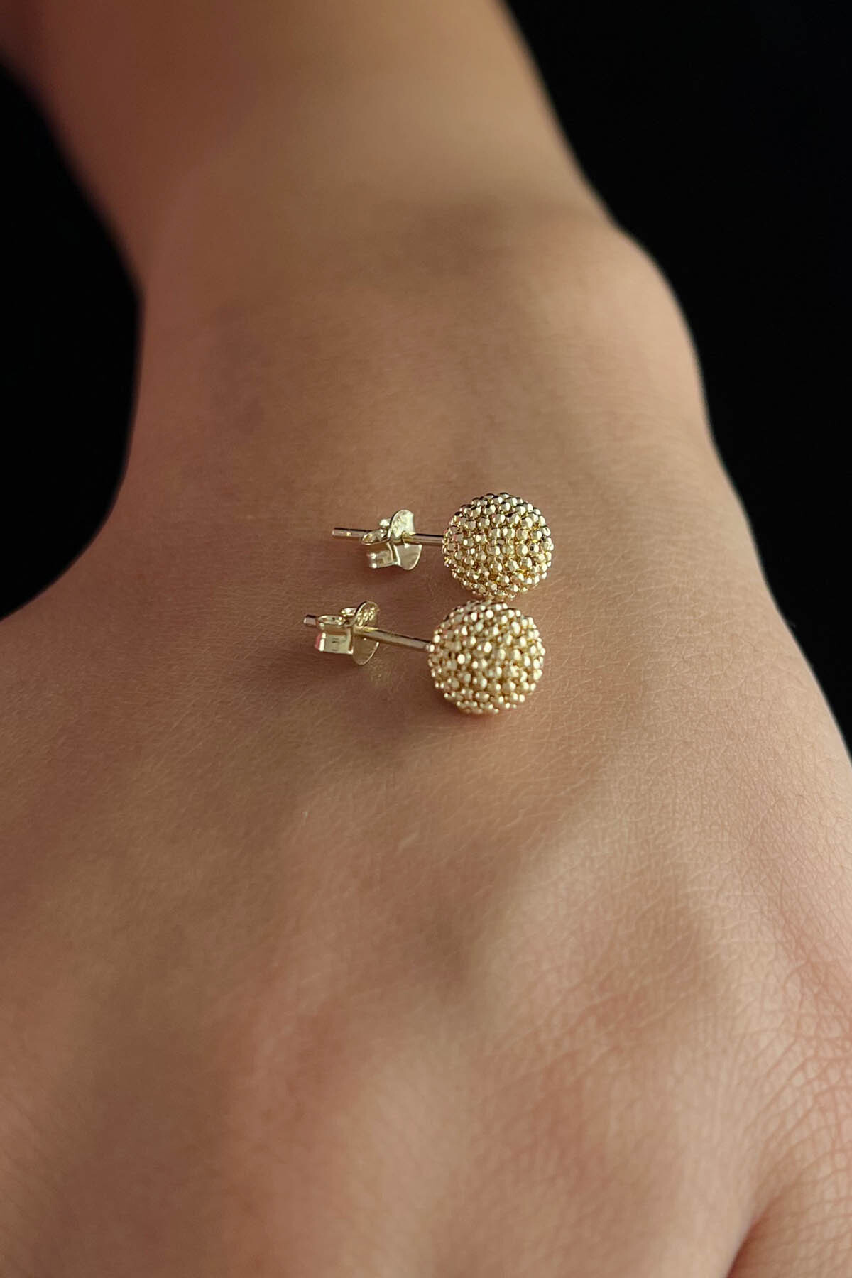 14 Ayar Altın Mars Küpe Büyük - Fiyonk Kuyumculuk (1)