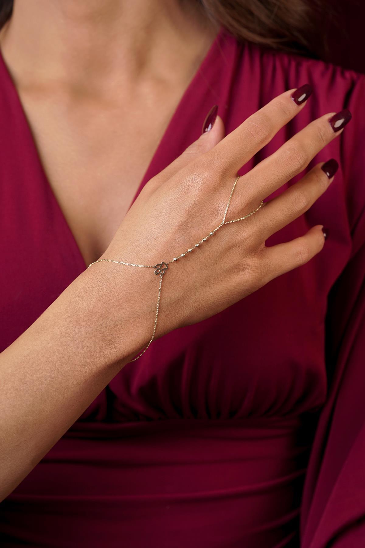 14 Ayar Altın Melek Objeli Dorika Şahmeran - Fiyonk Kuyumculuk (1)