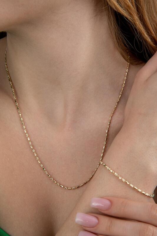 14 Ayar Altın Melissa Set - Fiyonk Kuyumculuk