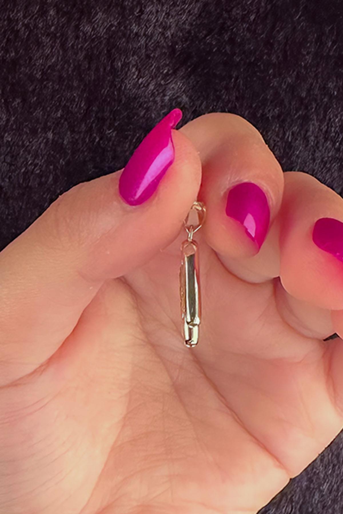 14 Ayar Altın N Harf Kolye Ucu - Fiyonk Kuyumculuk (1)