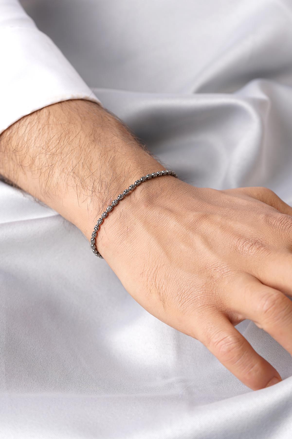 14 Ayar Altın Oliver Zincir Erkek Bileklik - Fiyonk Kuyumculuk