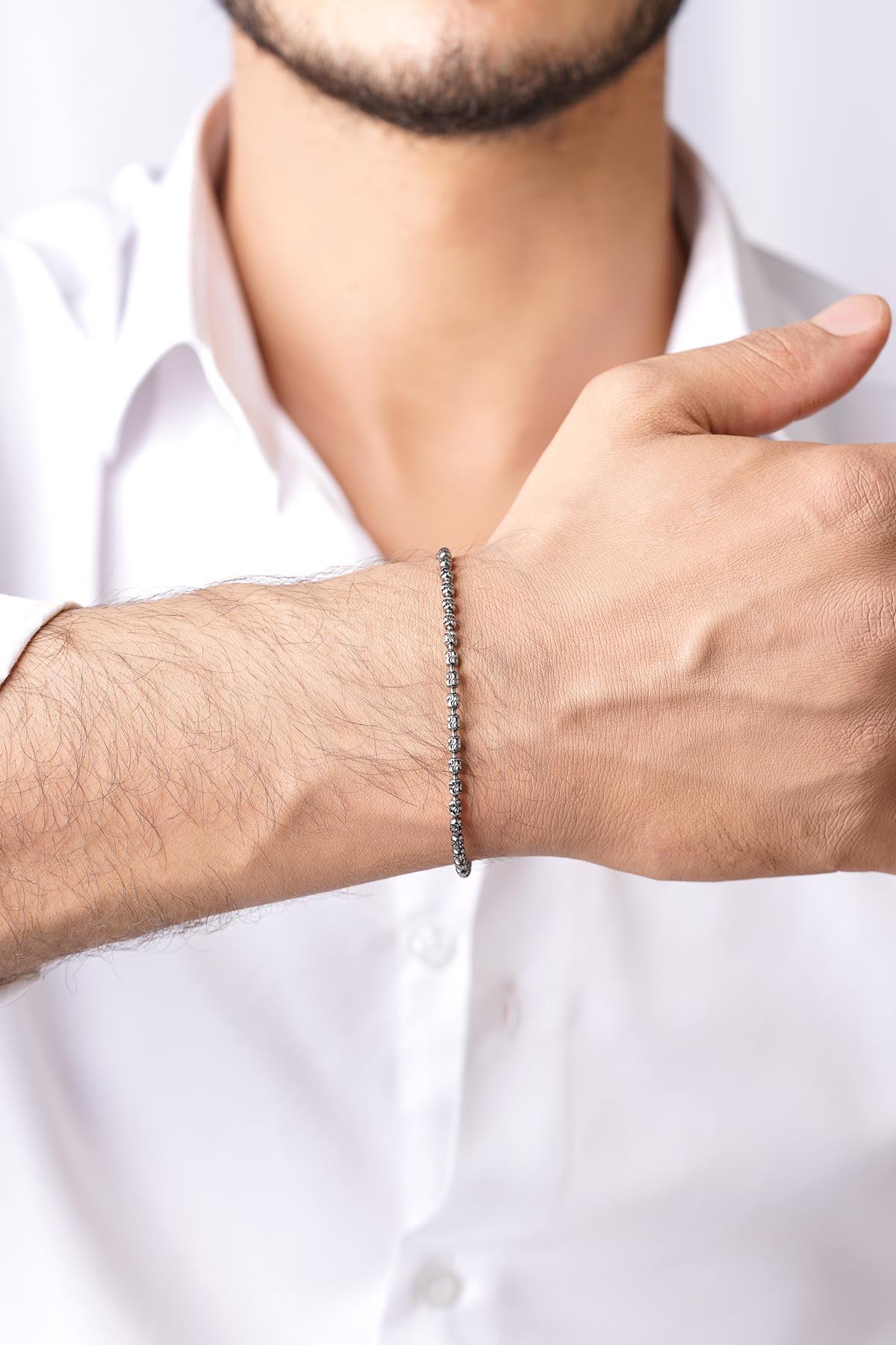 14 Ayar Altın Oliver Zincir Erkek Bileklik - Fiyonk Kuyumculuk (1)