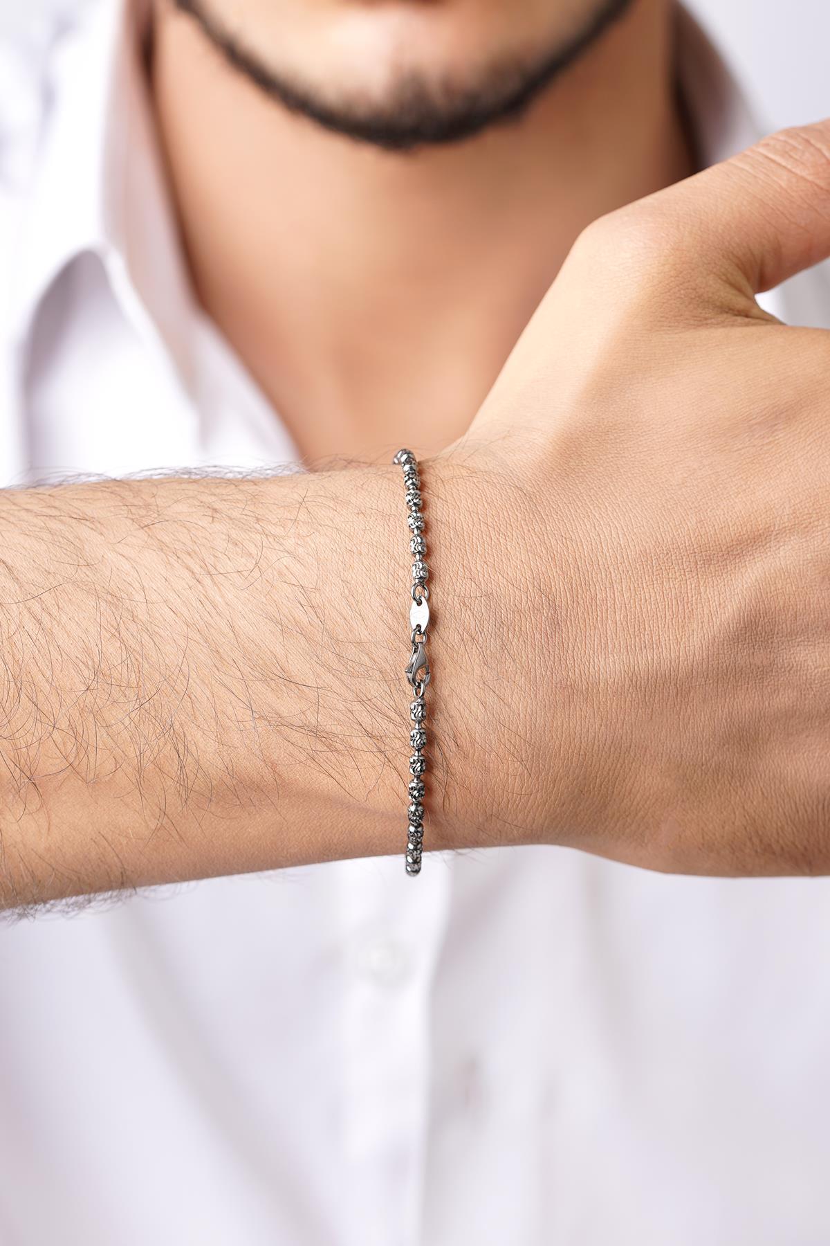 14 Ayar Altın Oliver Zincir Erkek Bileklik - Fiyonk Kuyumculuk (1)