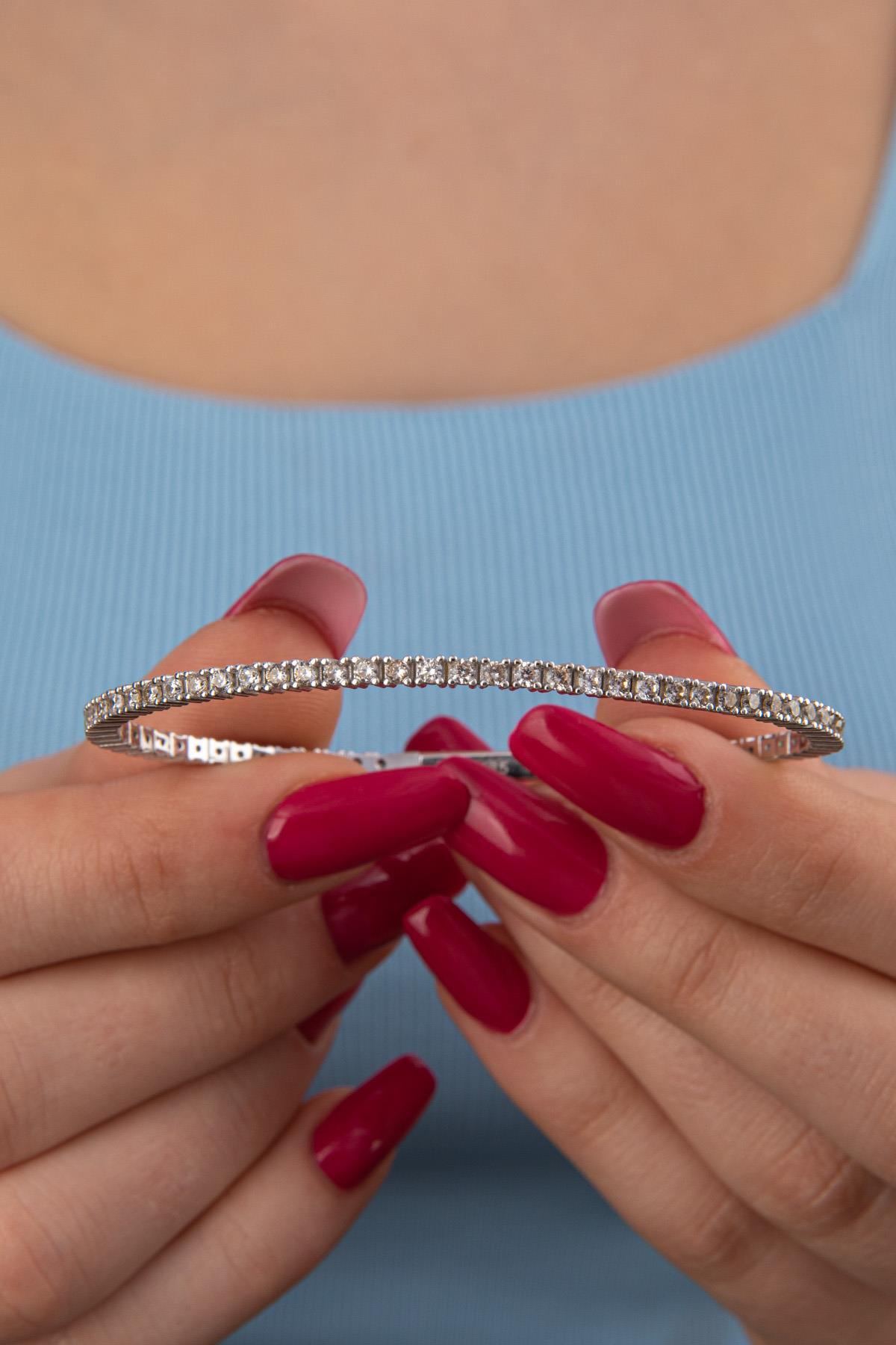 14 Ayar Altın Su Yolu Kelepçe - Fiyonk Kuyumculuk (1)