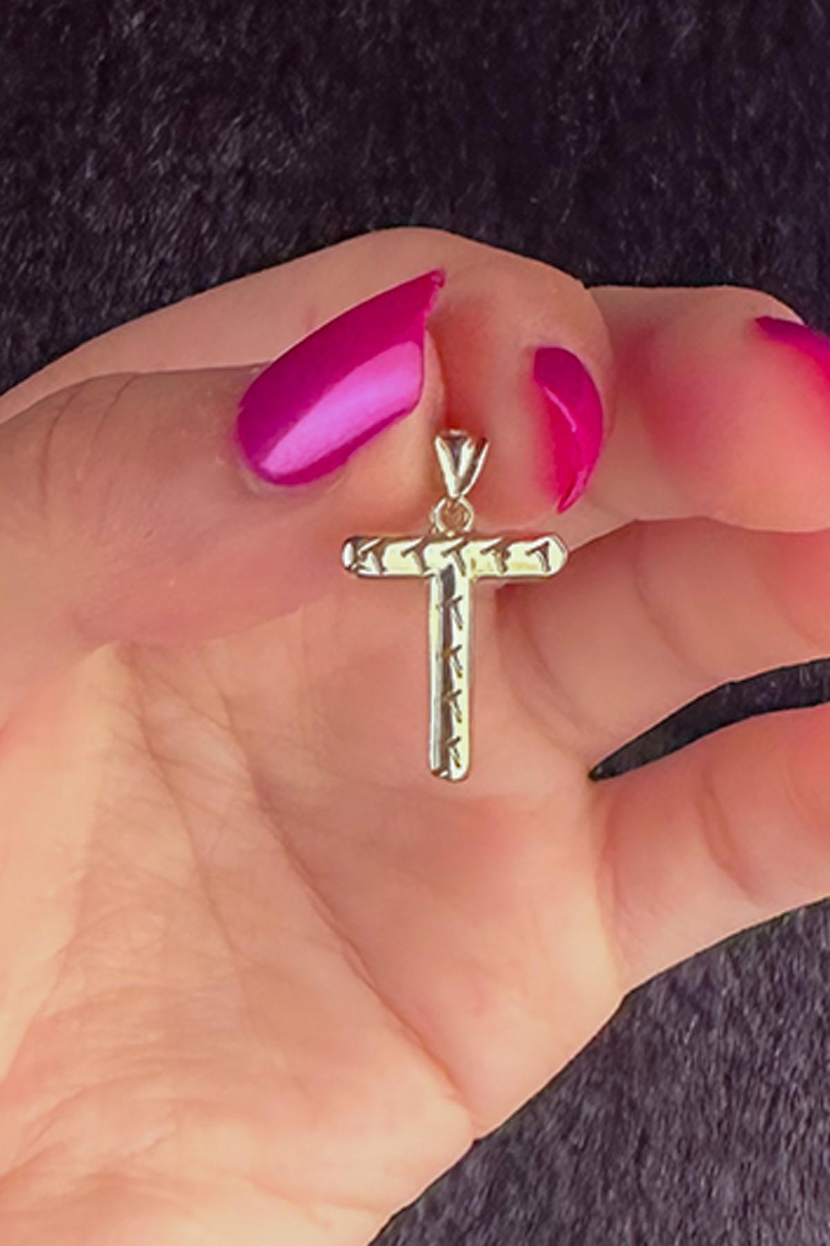 14 Ayar Altın T Harf Kolye Ucu - Fiyonk Kuyumculuk (1)