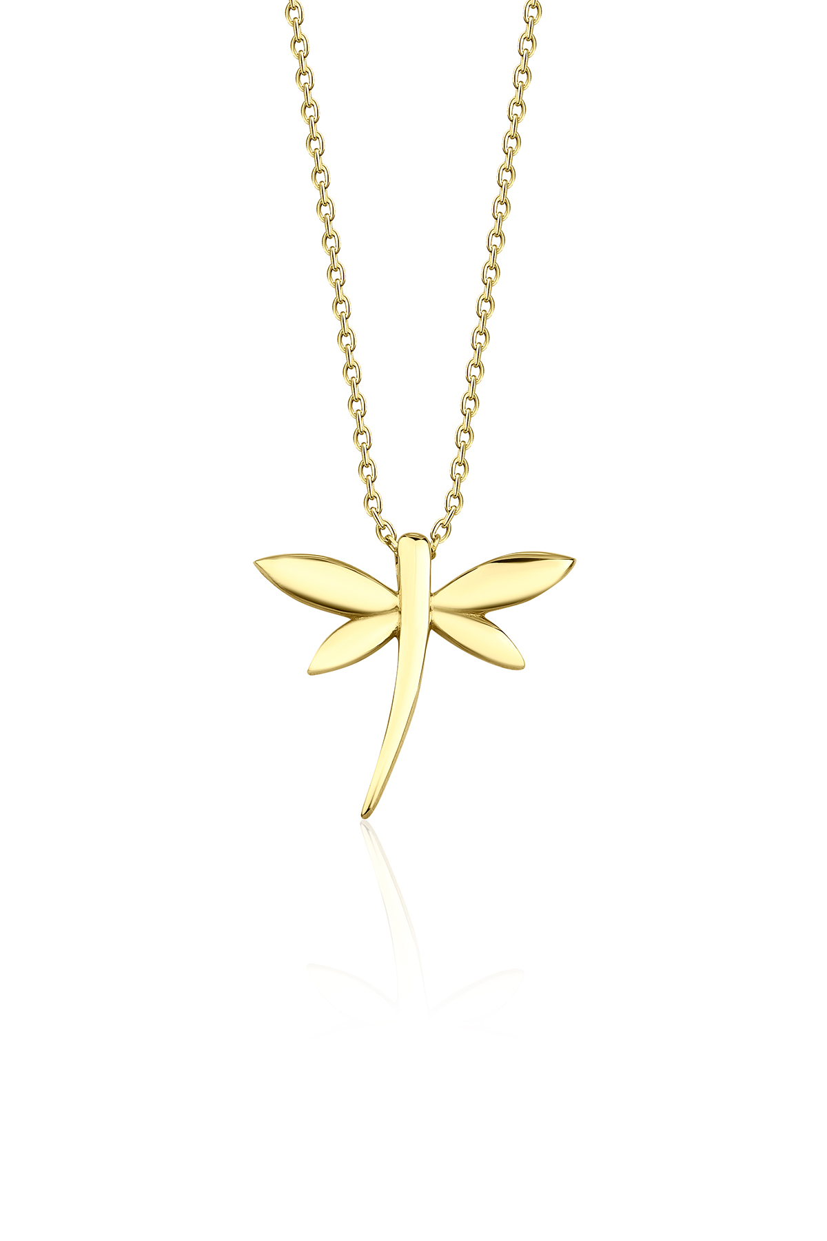 14 Ayar Altın Taşsız Yusufcuk Kolye - Fiyonk Kuyumculuk