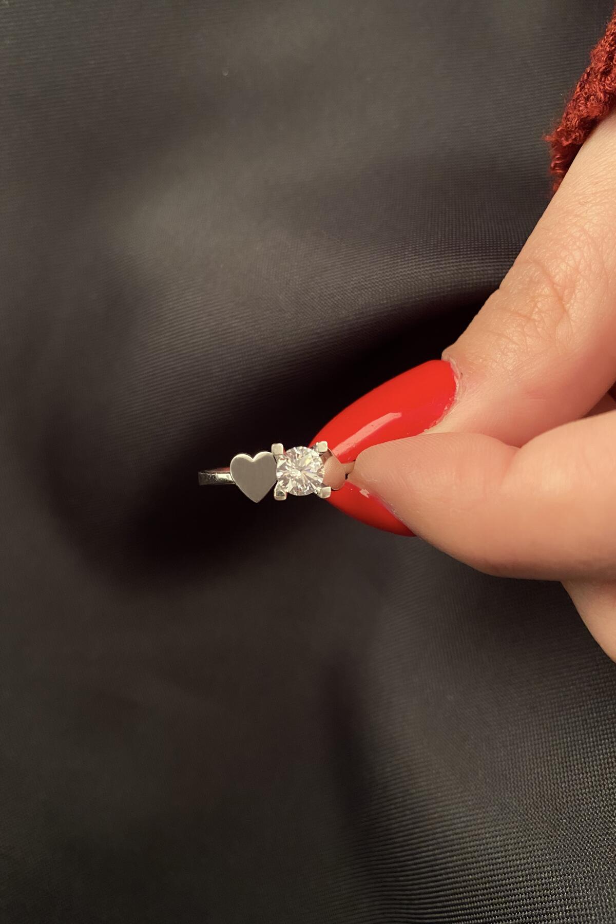 14 Ayar Altın Tektaş Yüzük 14 - Fiyonk Kuyumculuk (1)