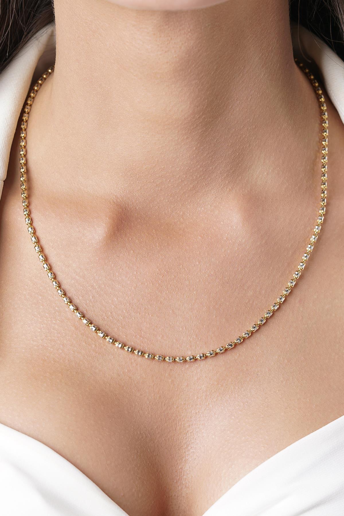 14 Ayar Altın Teressa Kolye - Fiyonk Kuyumculuk (1)