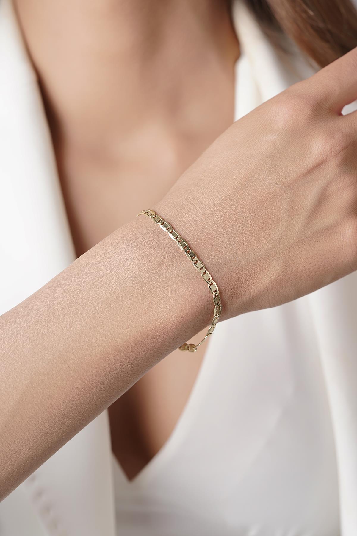 14 Ayar Altın Valentino Bileklik 2 - Fiyonk Kuyumculuk