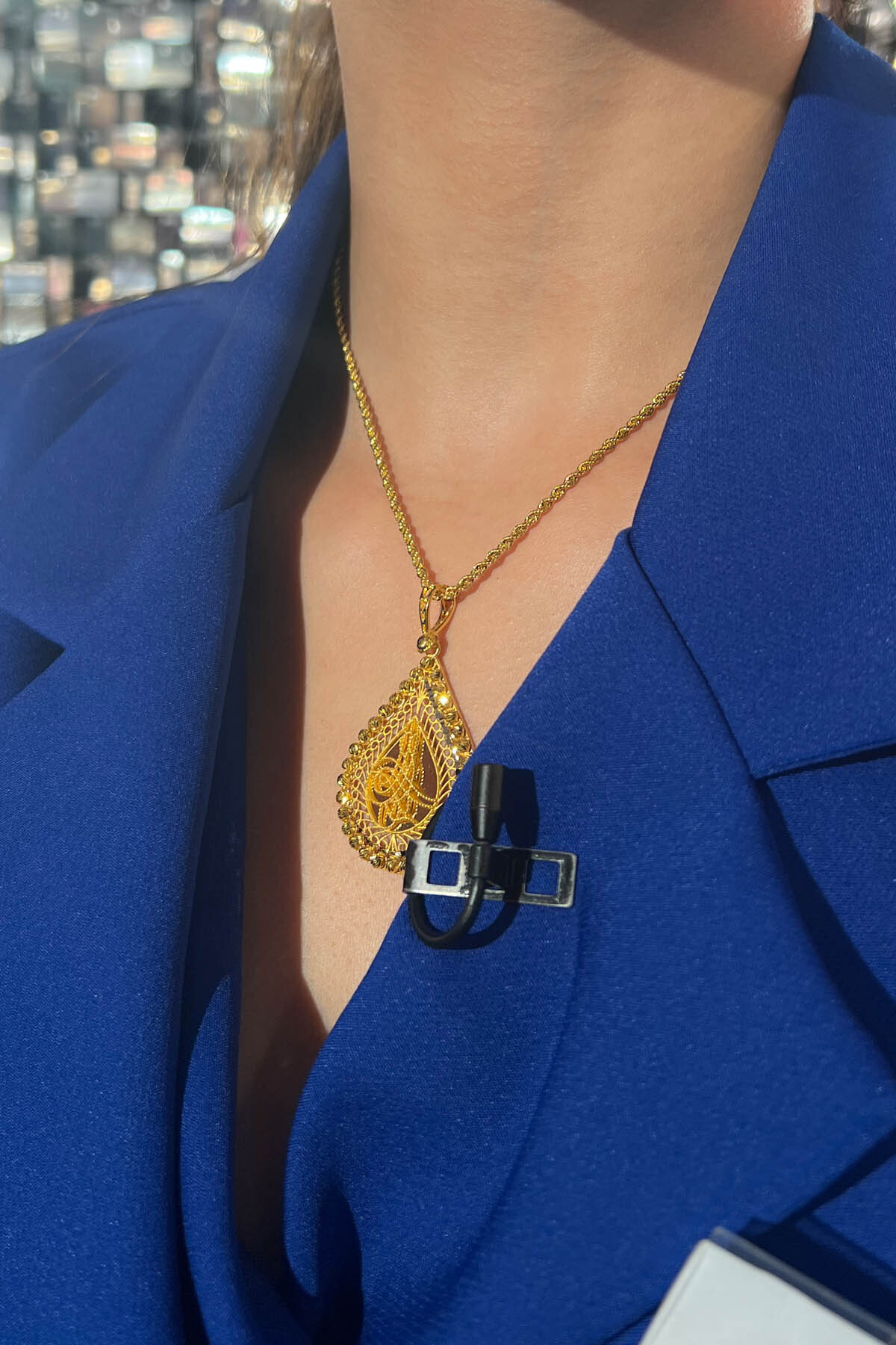 14 Ayar Altın Vintage Seal Kolye (Doya Doya Moda 25. Hafta Ödülü) - Fiyonk Kuyumculuk (1)