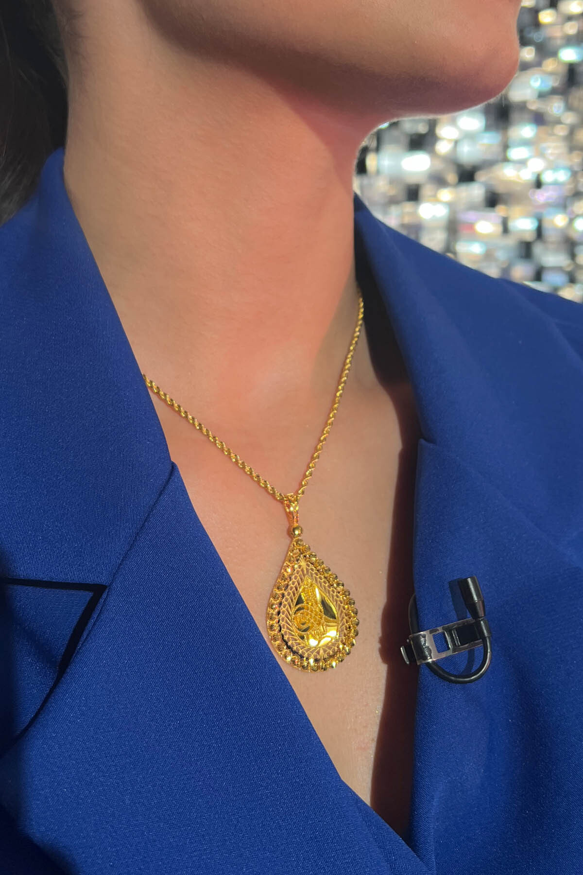 14 Ayar Altın Vintage Seal Kolye (Doya Doya Moda 25. Hafta Ödülü) - Fiyonk Kuyumculuk (1)