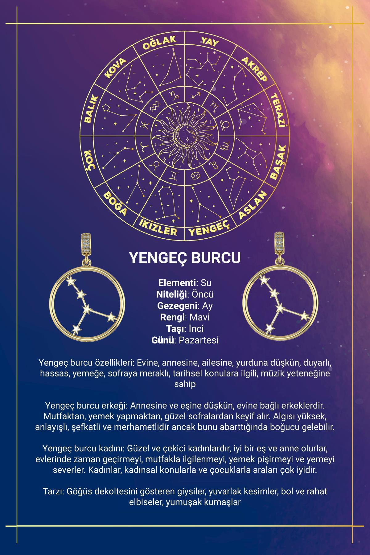 14 Ayar Altın Yay Burcu Kolye Ucu Burç Yıldız Haritası - Fiyonk Kuyumculuk (1)