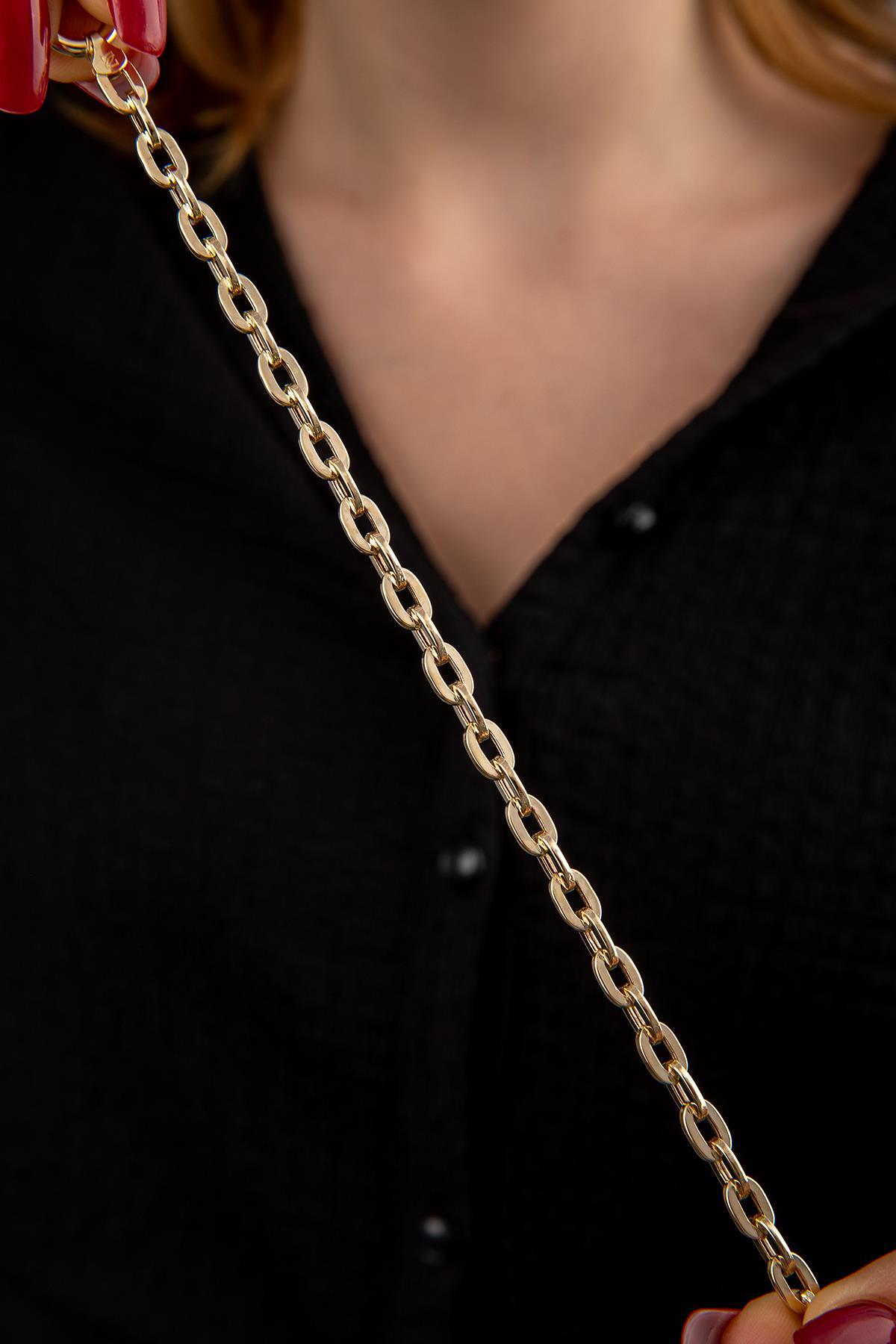 14 Ayar Altın Yengeç Bileklik 6.40 mm - Fiyonk Kuyumculuk (1)