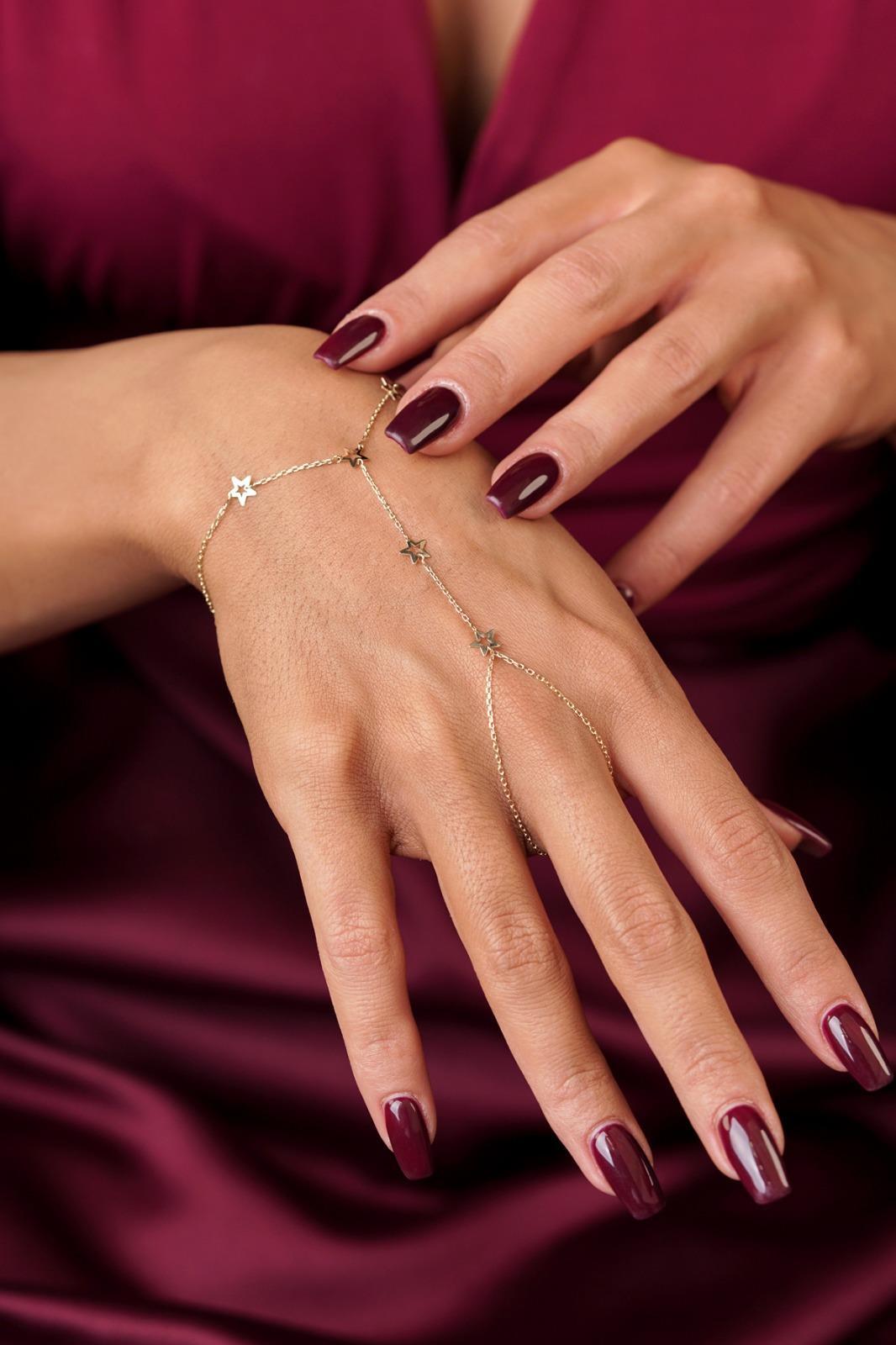 14 Ayar Altın Yıldız Şahmeran - Fiyonk Kuyumculuk