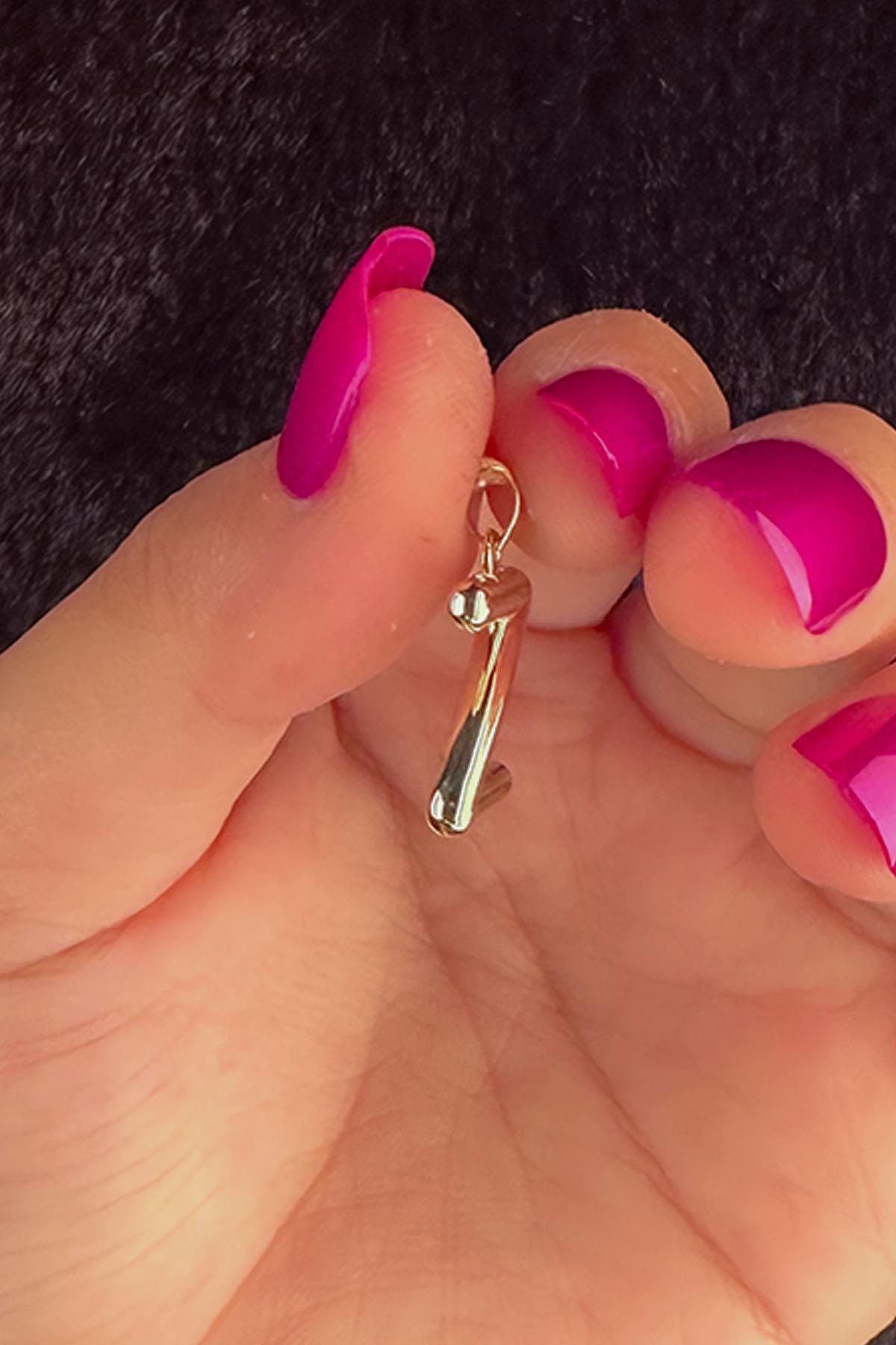 14 Ayar Altın Z Harf Kolye Ucu - Fiyonk Kuyumculuk (1)