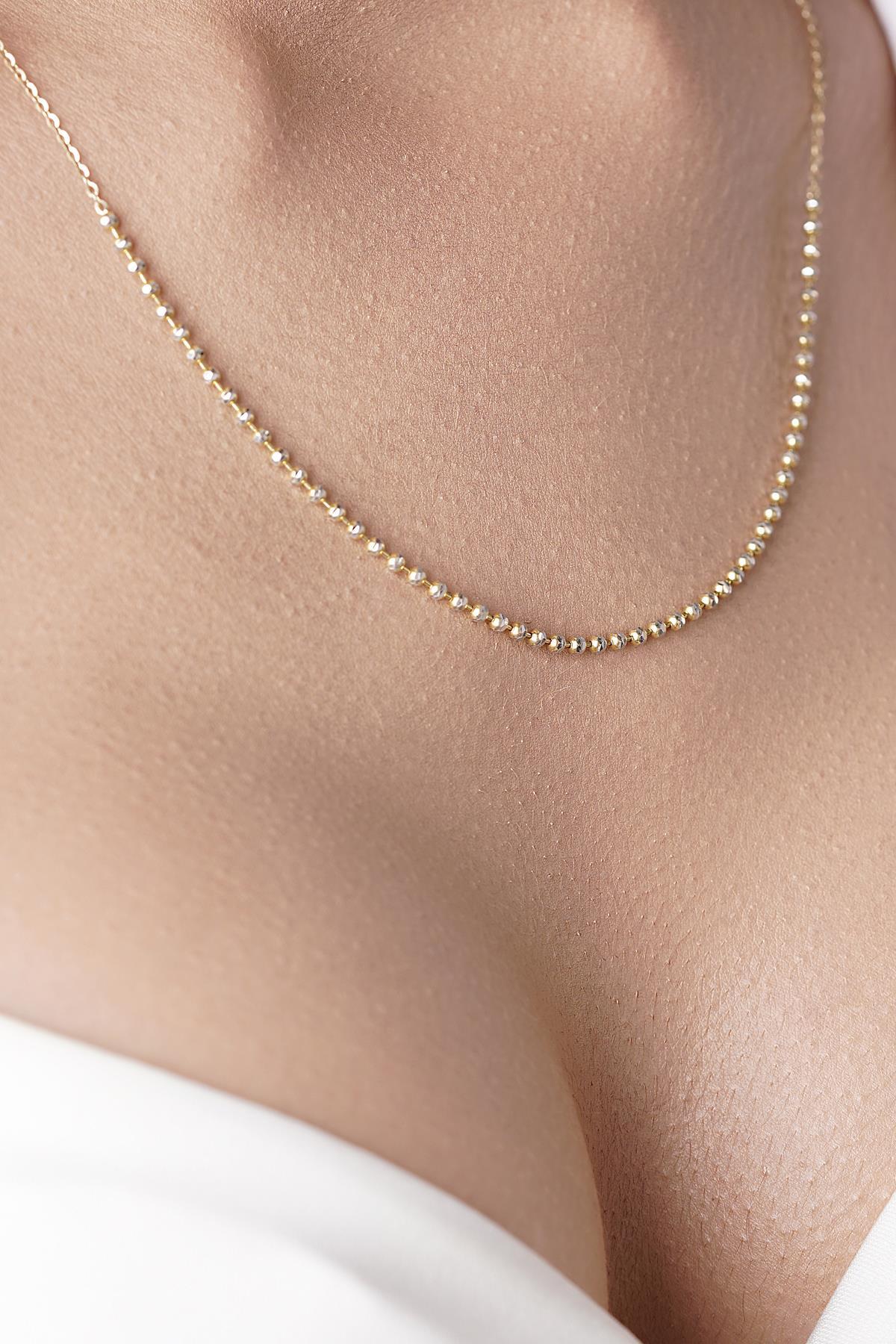 14 Ayar Mila Kolye - Fiyonk Kuyumculuk