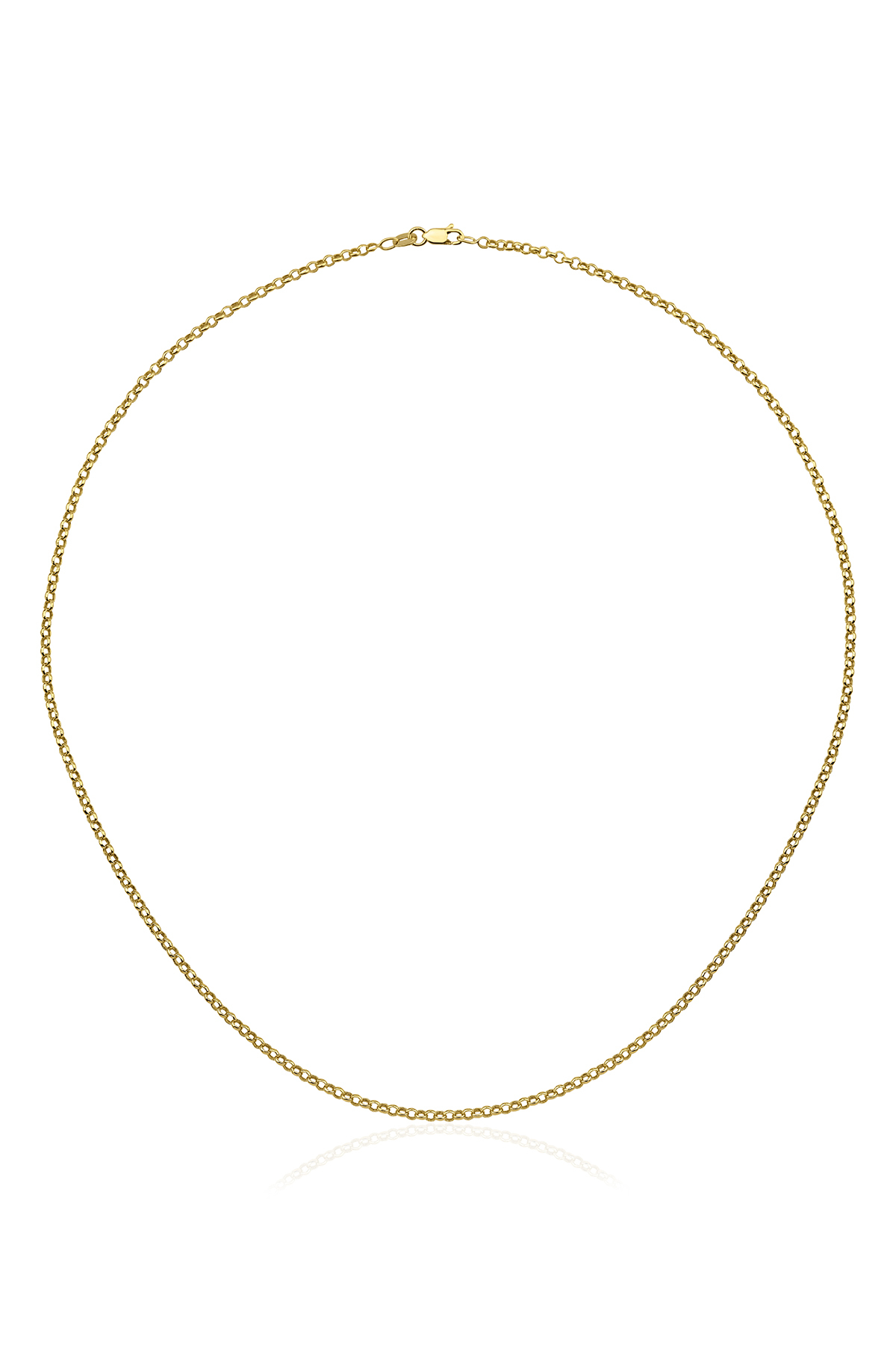 14 Ayar Altın Doch Zincir 2.50 mm - Fiyonk Kuyumculuk