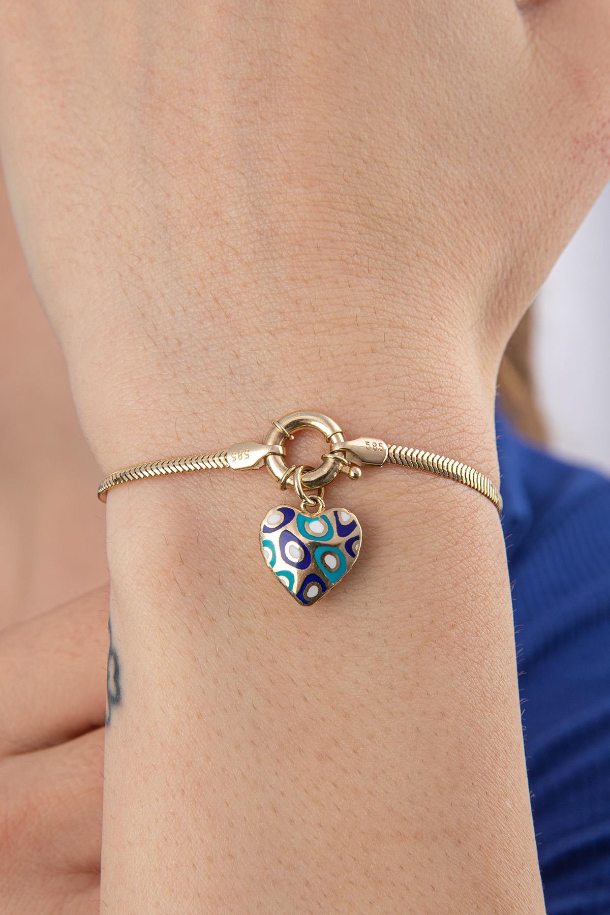 14 Ayar Altın İtalyan Balıksırtı Bileklik - Fiyonk Kuyumculuk (1)