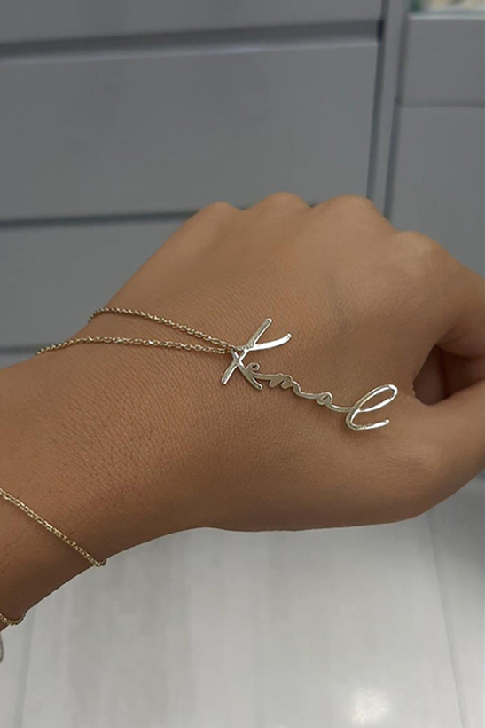 14 Ayar Altın Kemal Doğulu İsimli Kolye - Fiyonk Kuyumculuk (1)